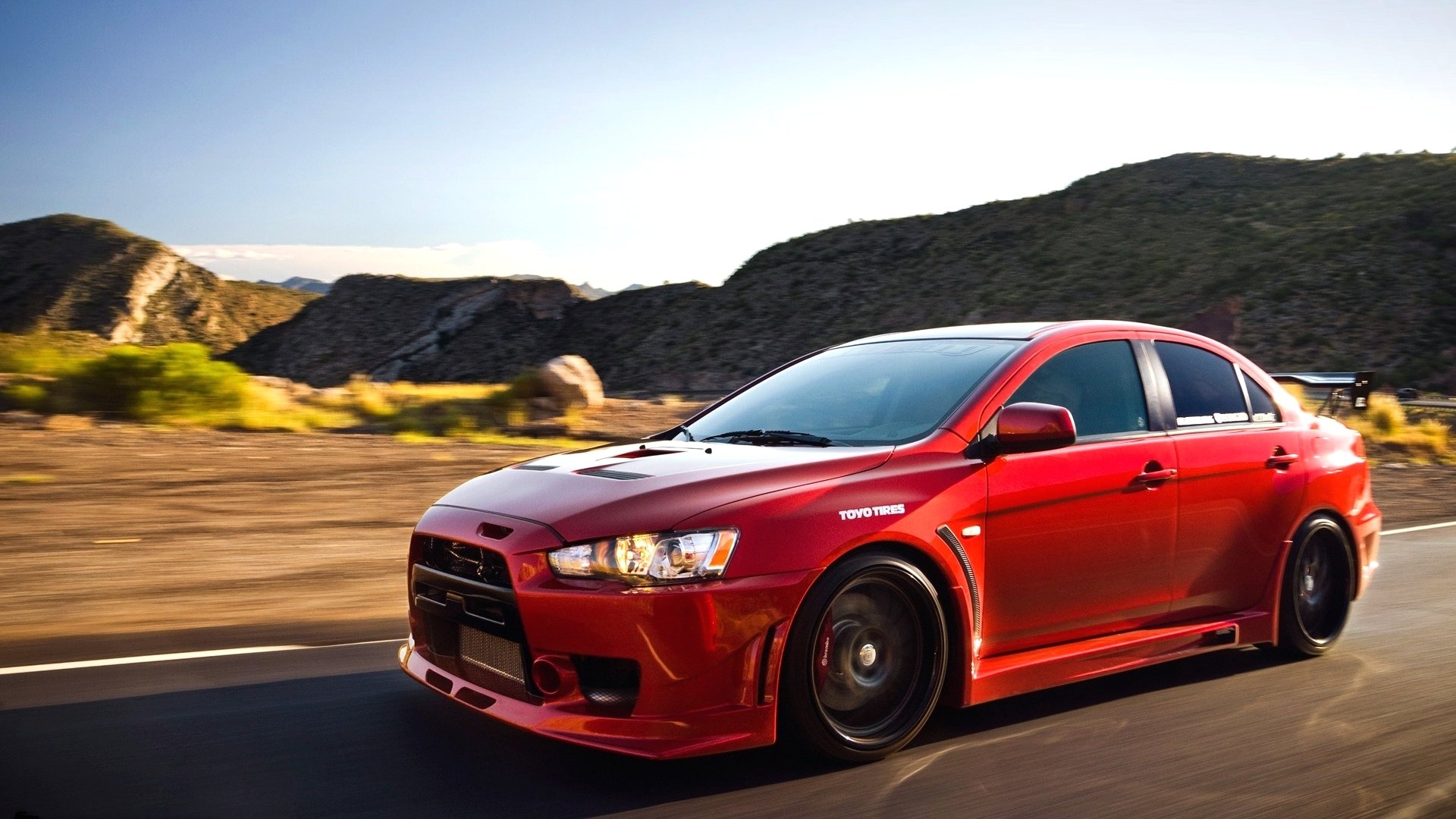 mitsubishi lancer evolution x 2008 vivid racing tuning red mitsubishi lancer machine speed