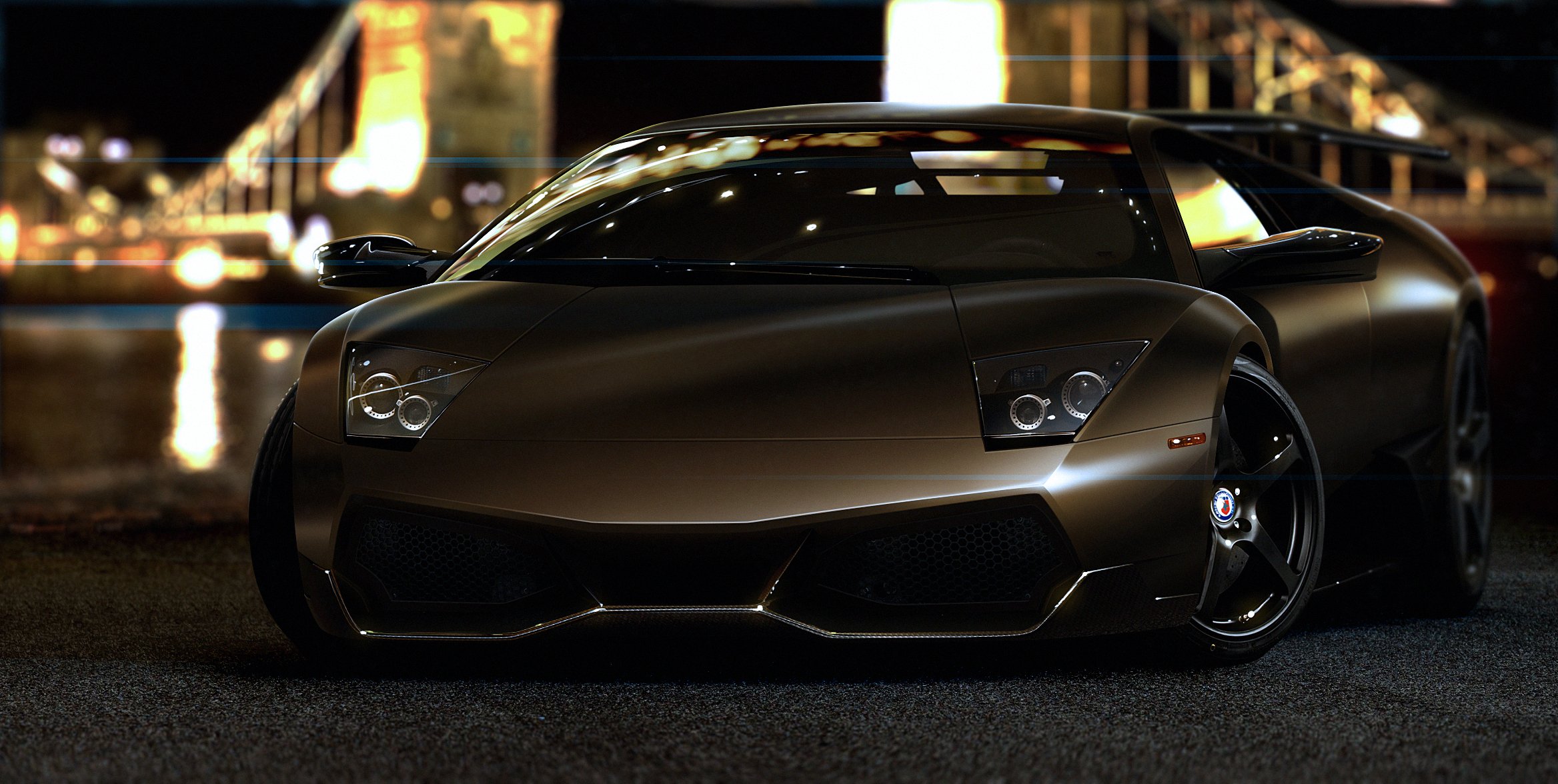 lamborghini murcielago lp670-4 sv front jackdarton murselago reflections night lights