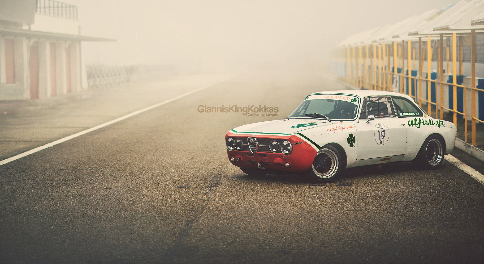 alfa romeo giulia 1750 gtam retro oldschool by giannis king kokkas