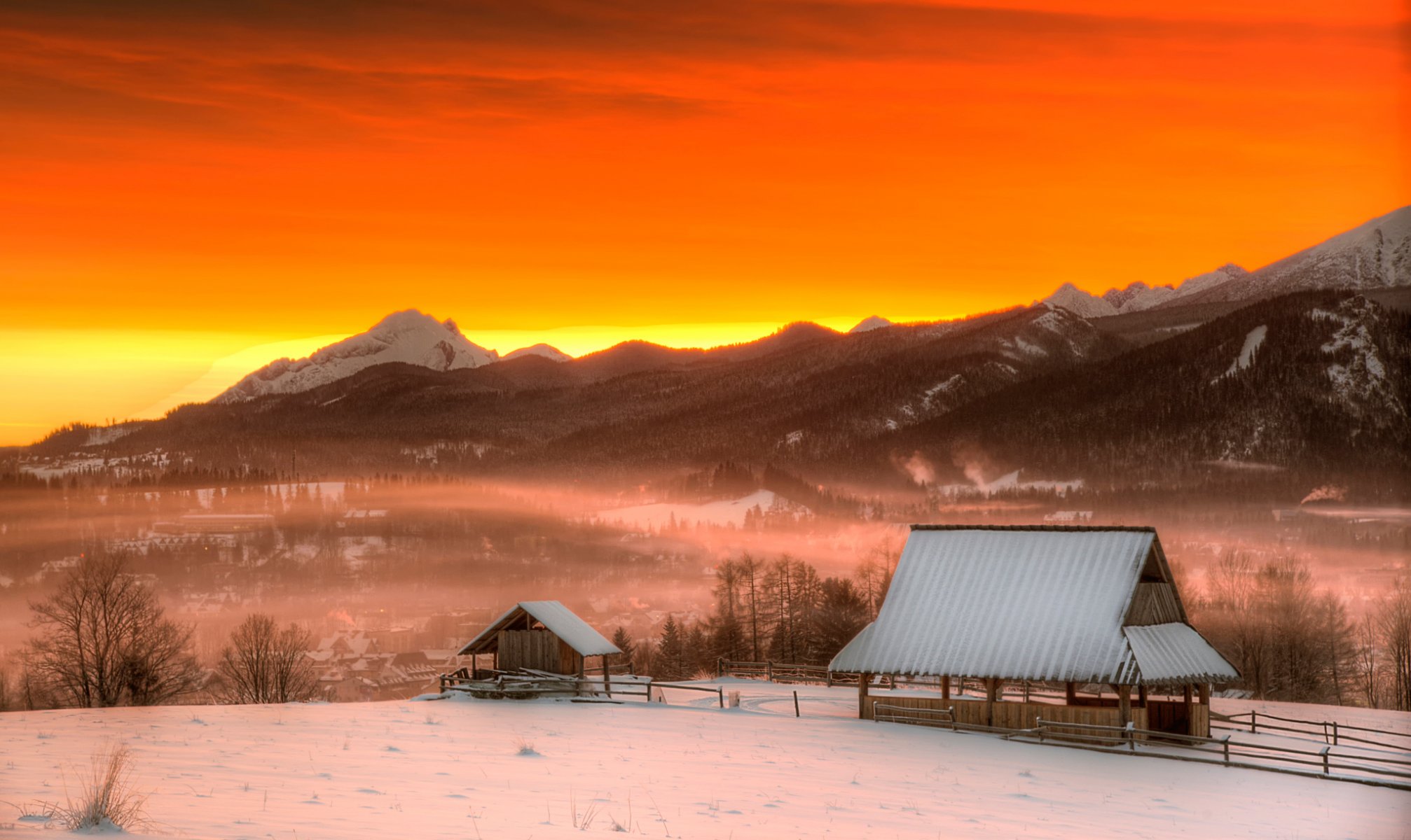 poland dawn zakopane