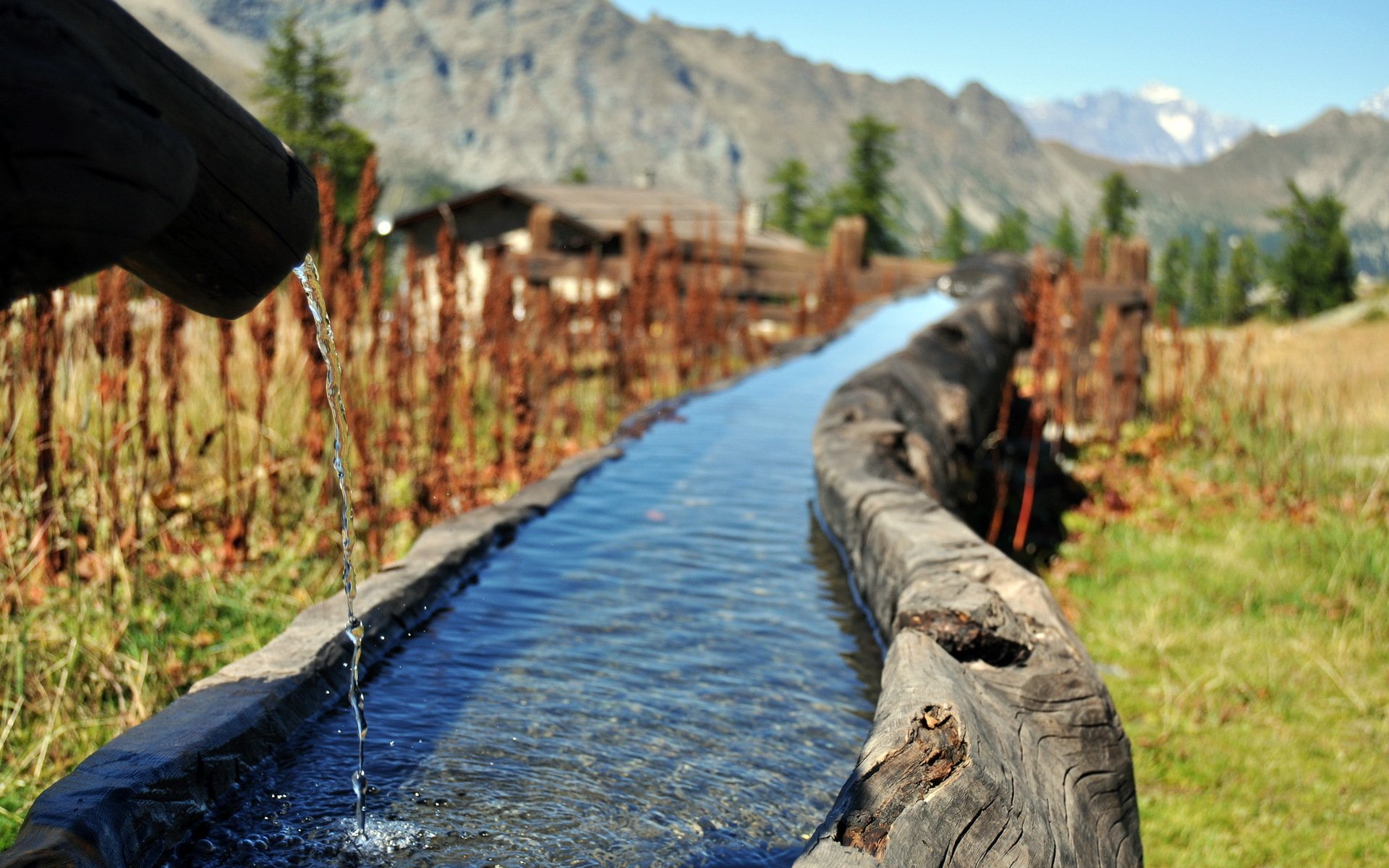 creek mountain water