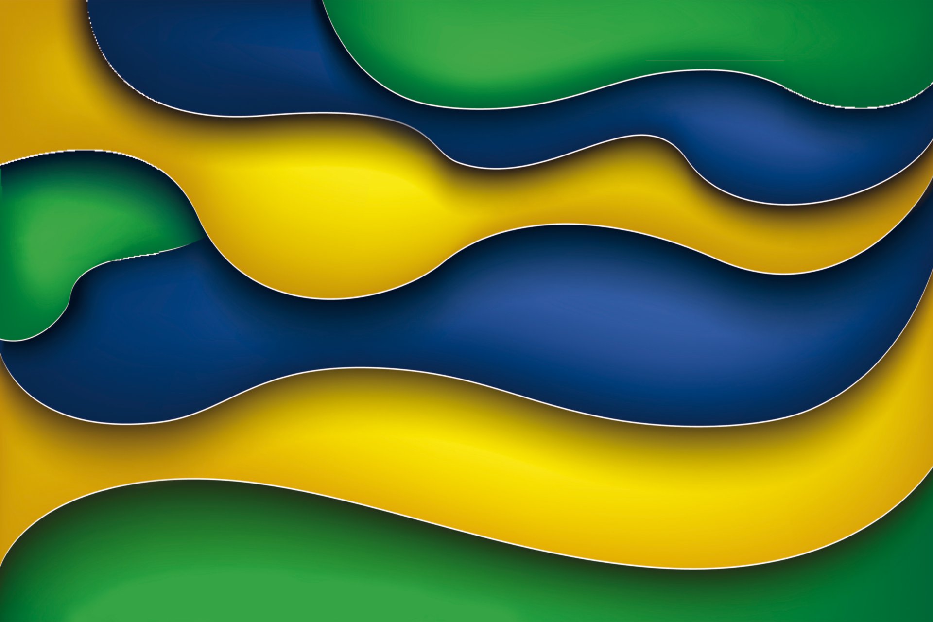 abstract background colorful brasil style creative waves