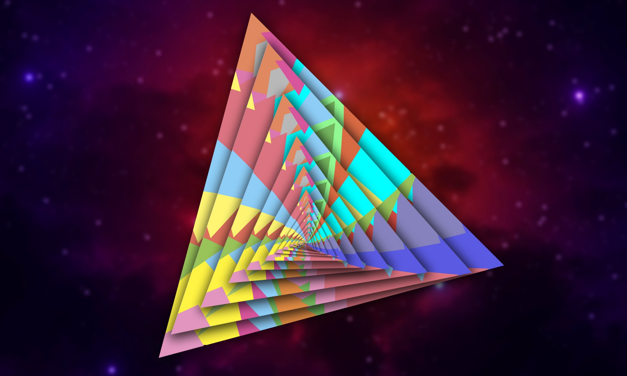 triangle infinity space