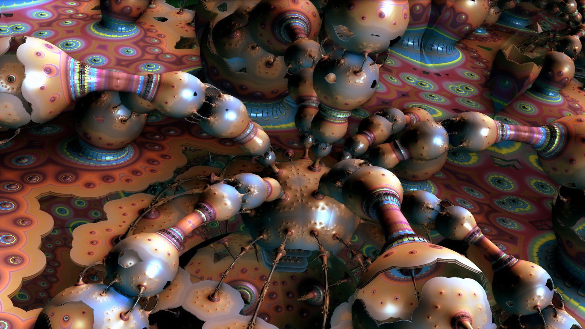 flowers form abstract