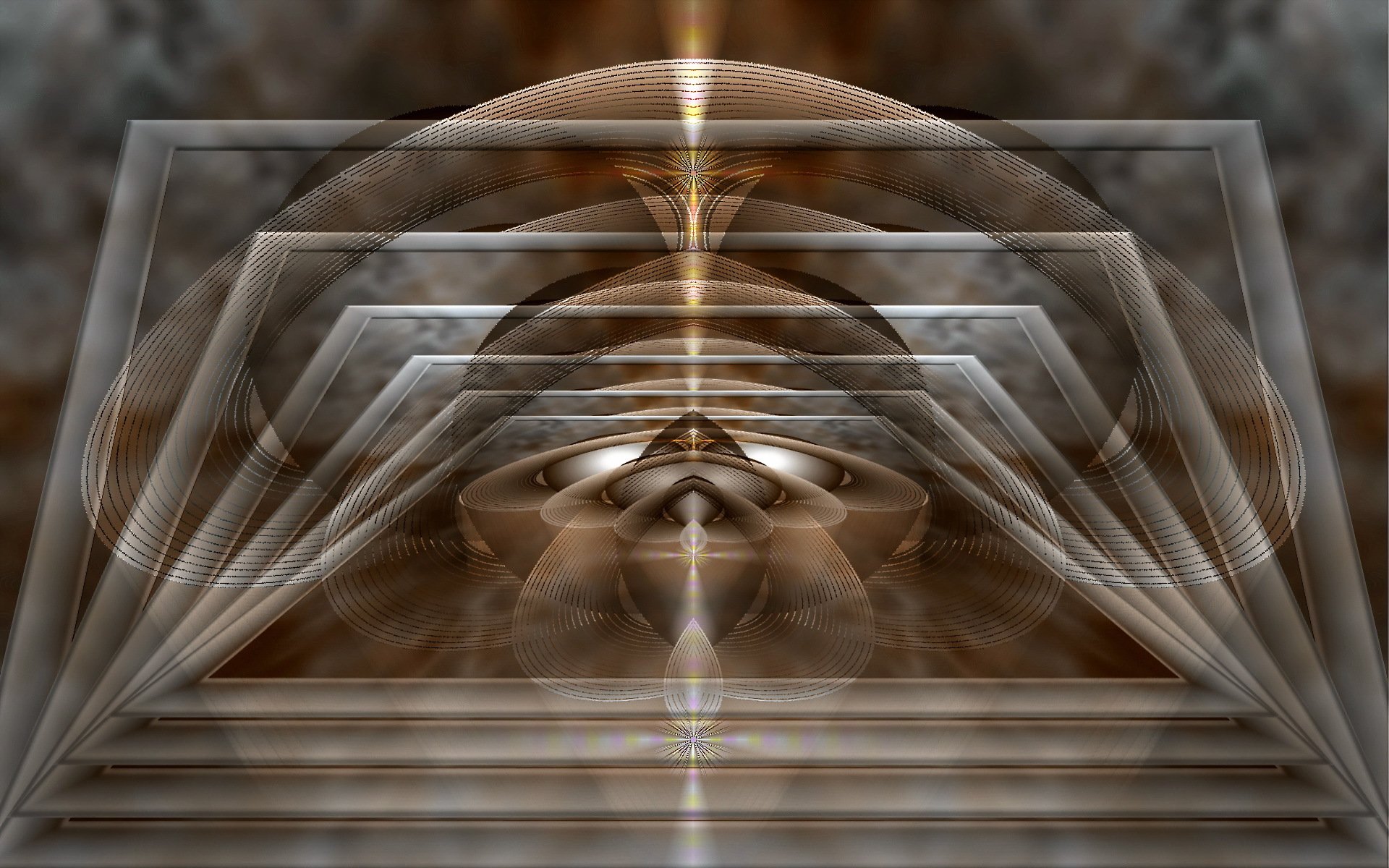 flowers form abstract