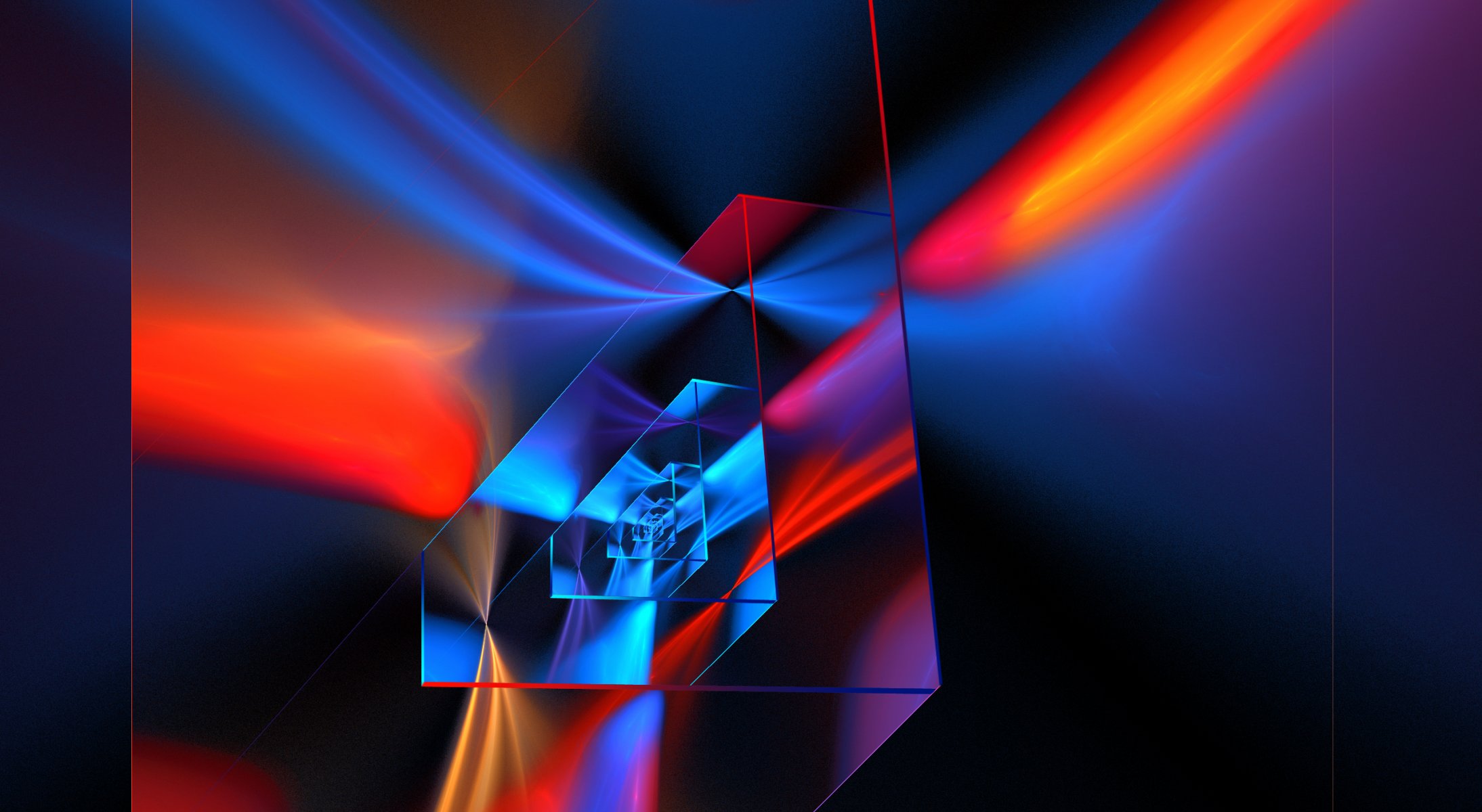 flowers light spiral line straight