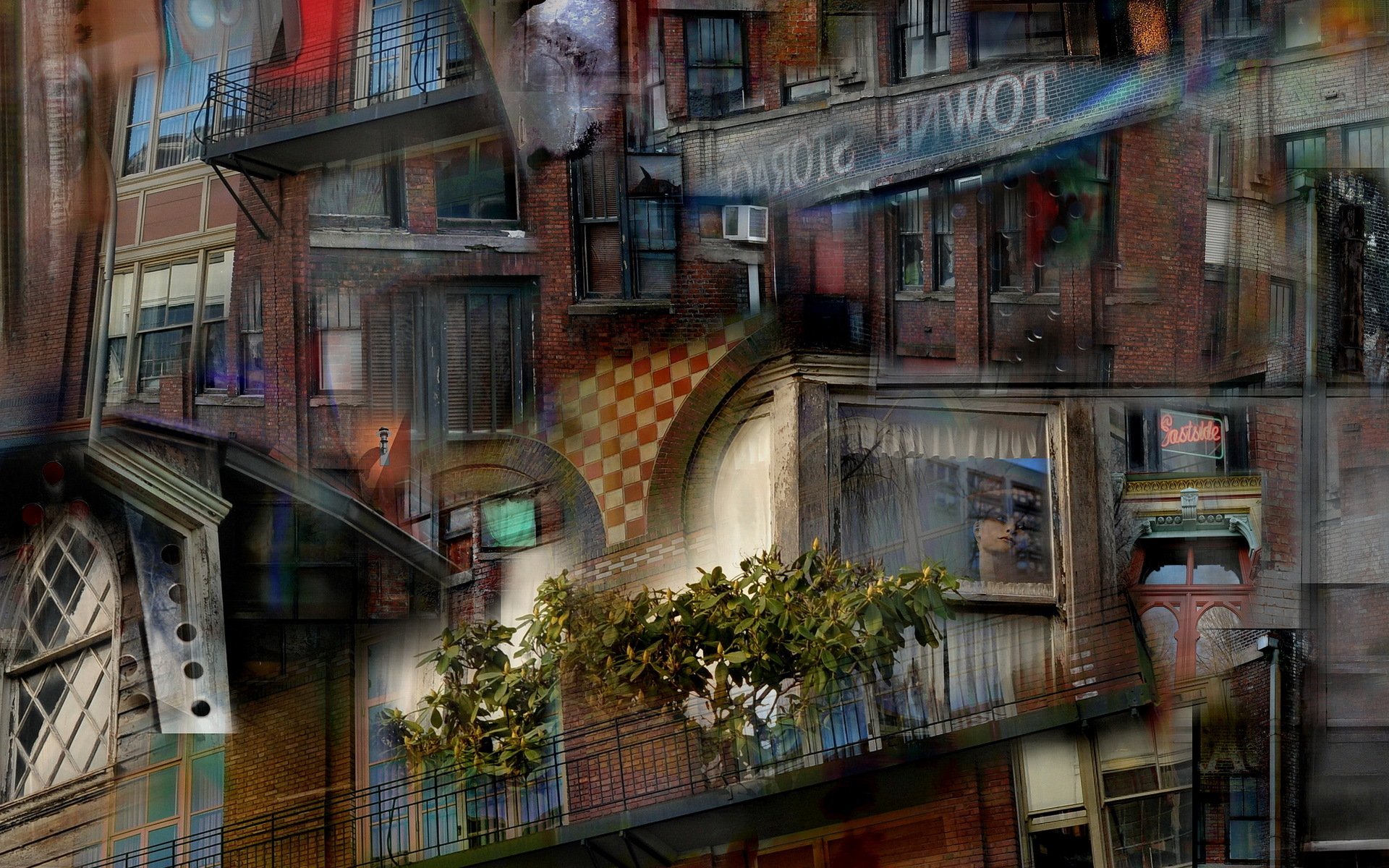 urban abstract architectural detail city project