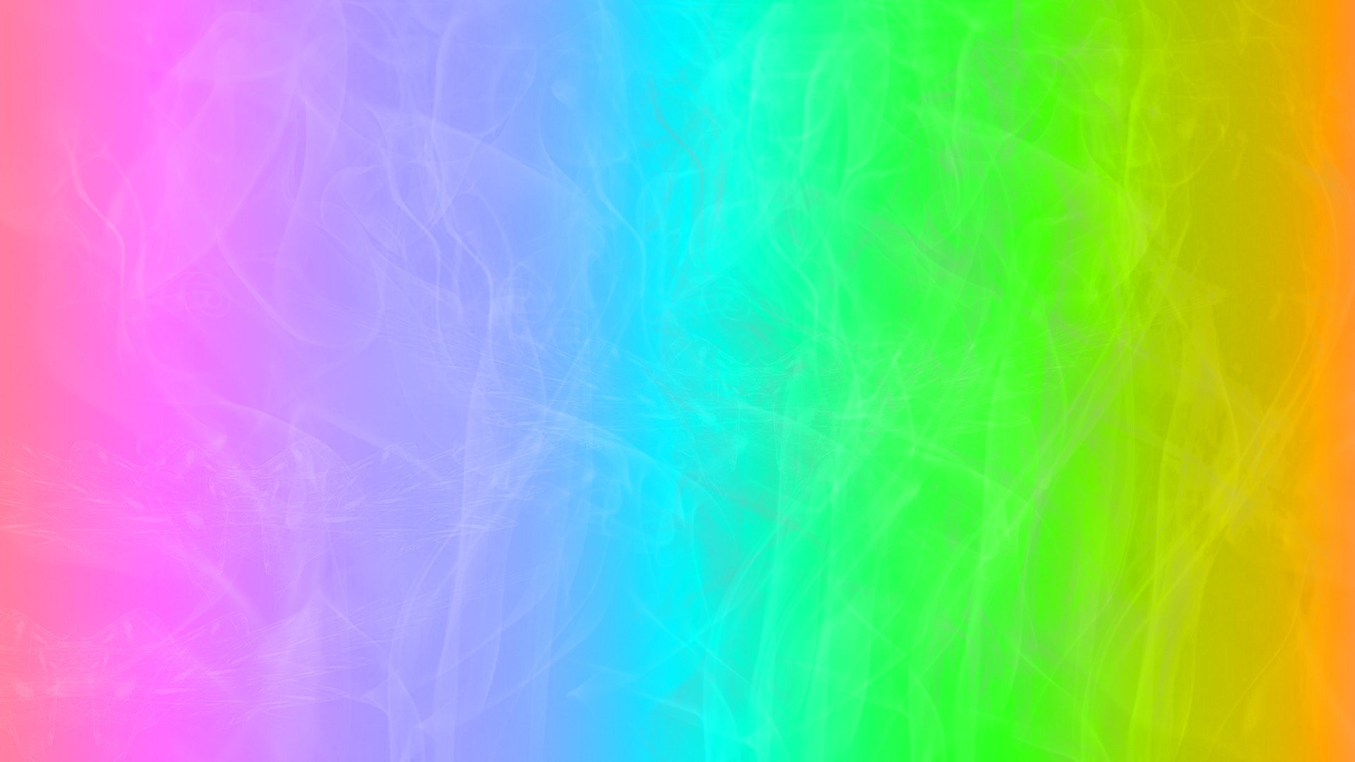 light flowers smoke web rainbow