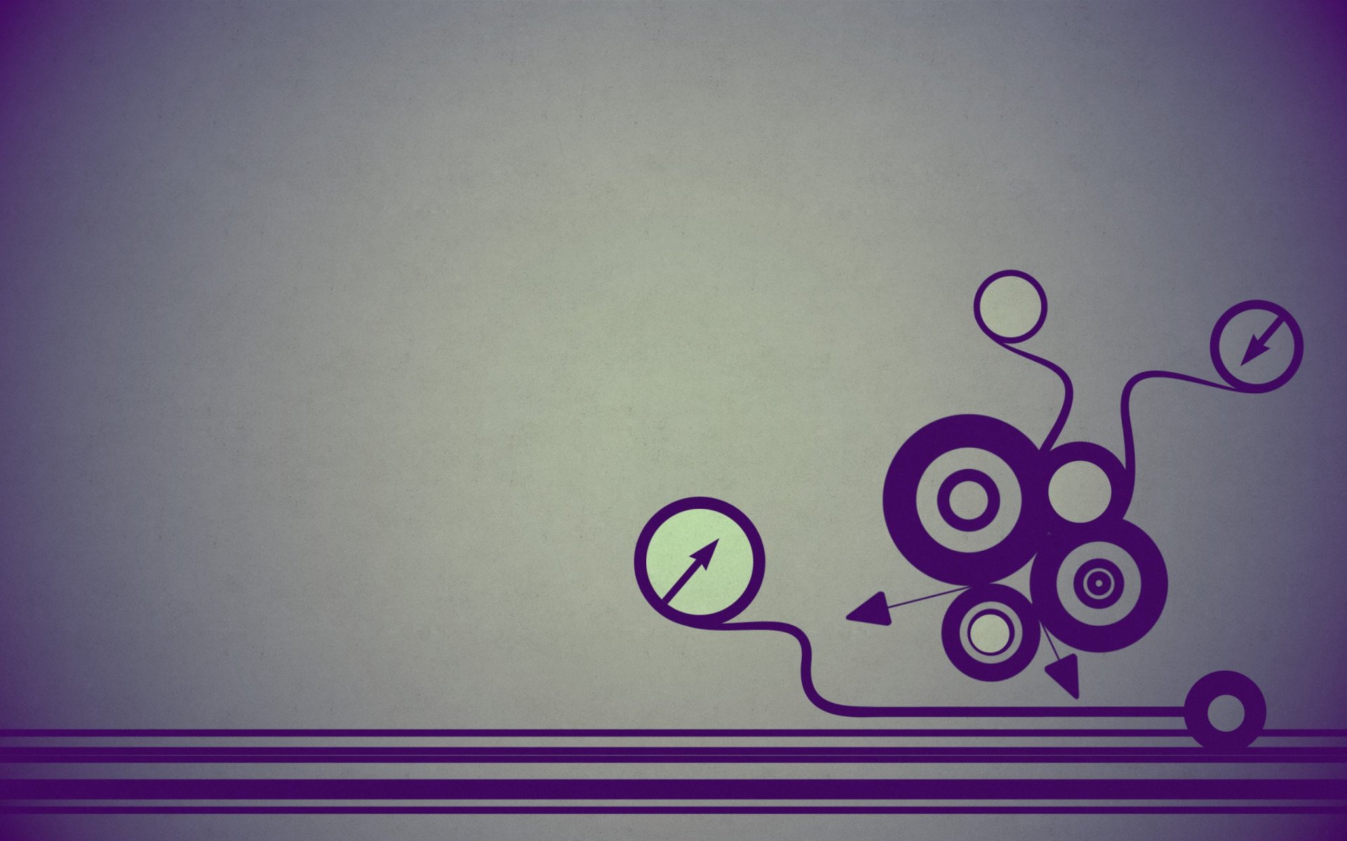 abstract of the arrow following