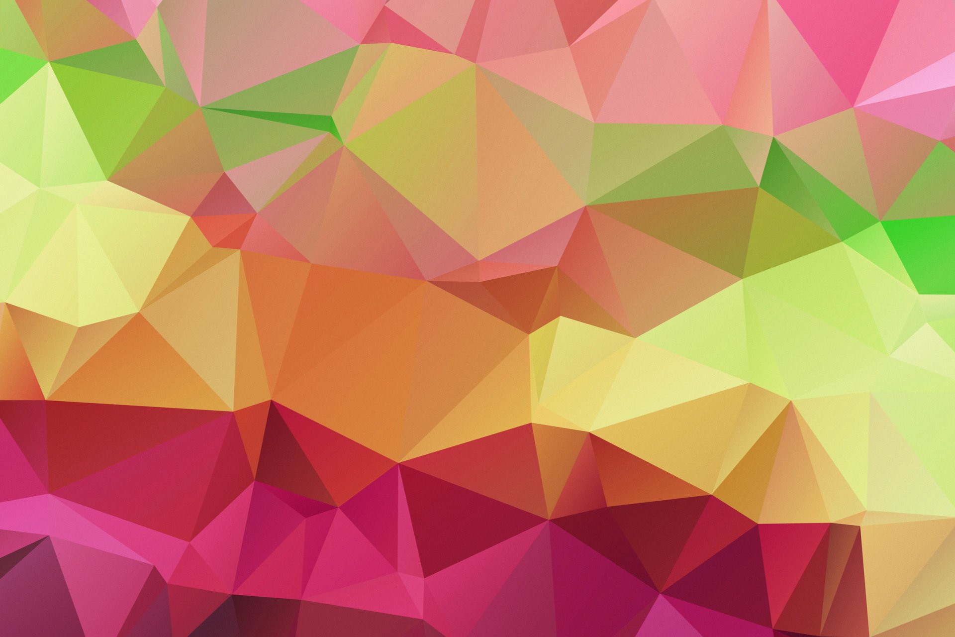 light flowers line triangle volume