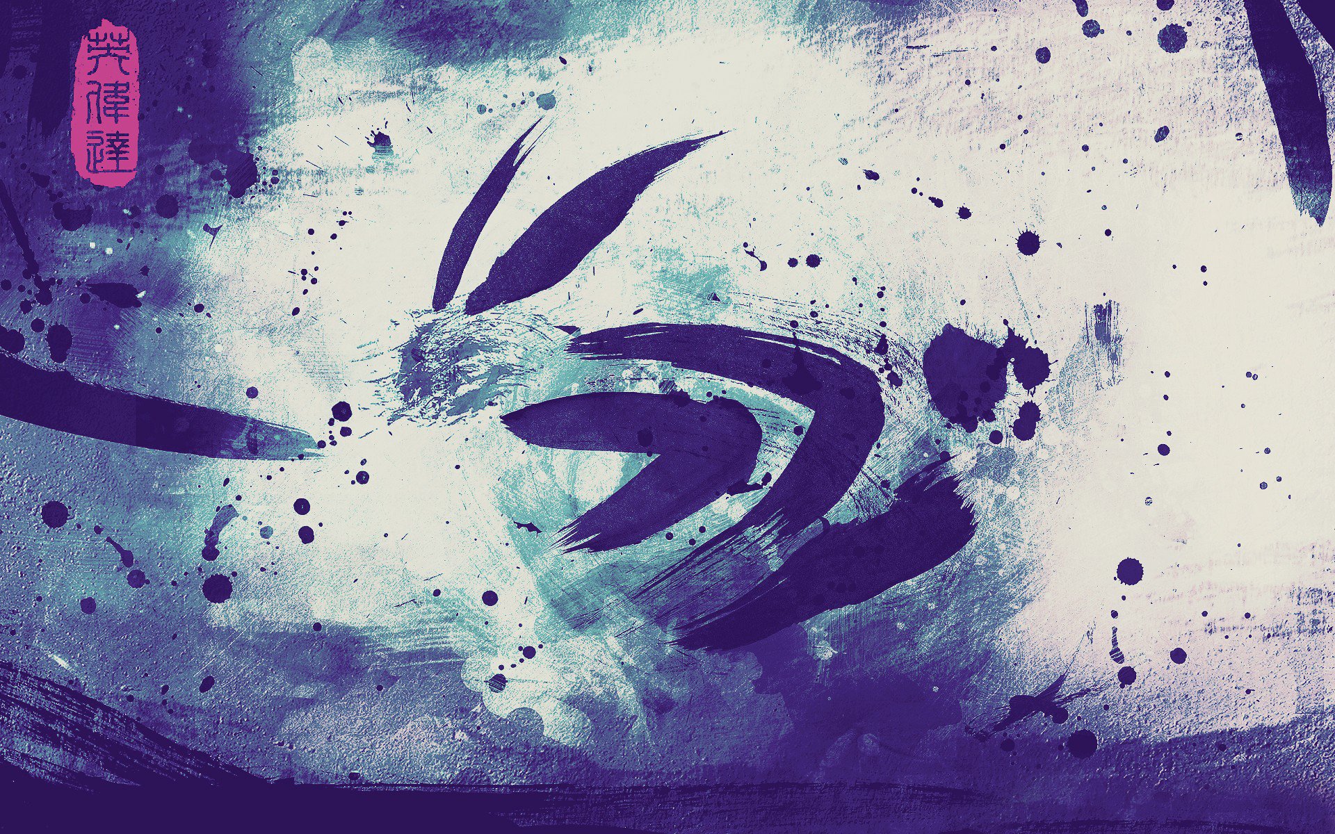 symbol digital art abstraction color white line abstract blue purple pink