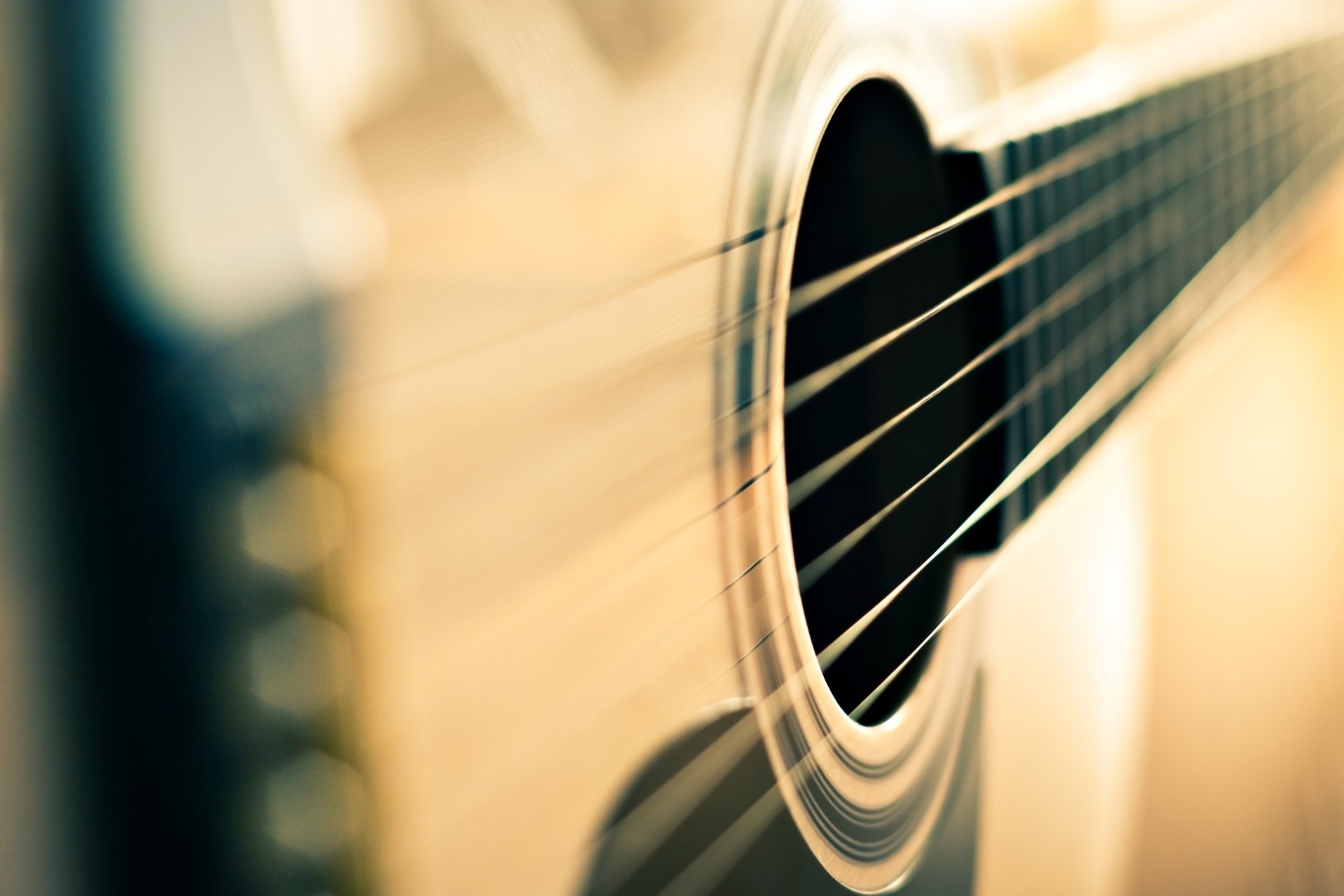 close up musical instruments guitars string blur background wallpaper widescreen full screen hd wallpapers