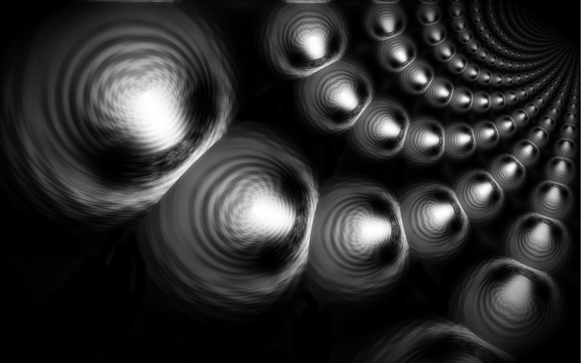 abstract fantasy photo manipulation pearl balls strands beads
