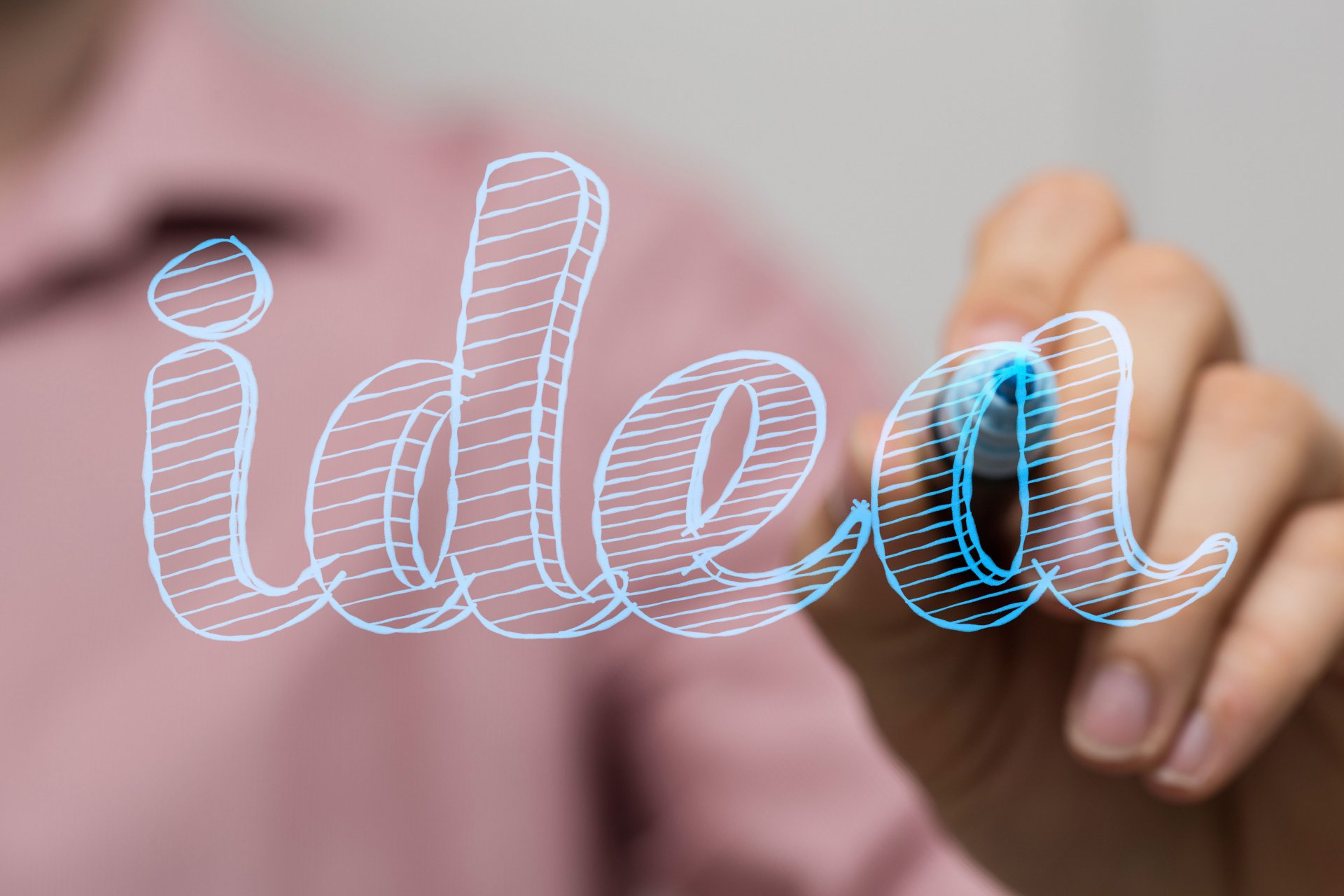 surface hand pencil pen inscription strokes idea thought creative good idea fresh idea fresh thought positive wallpaper.