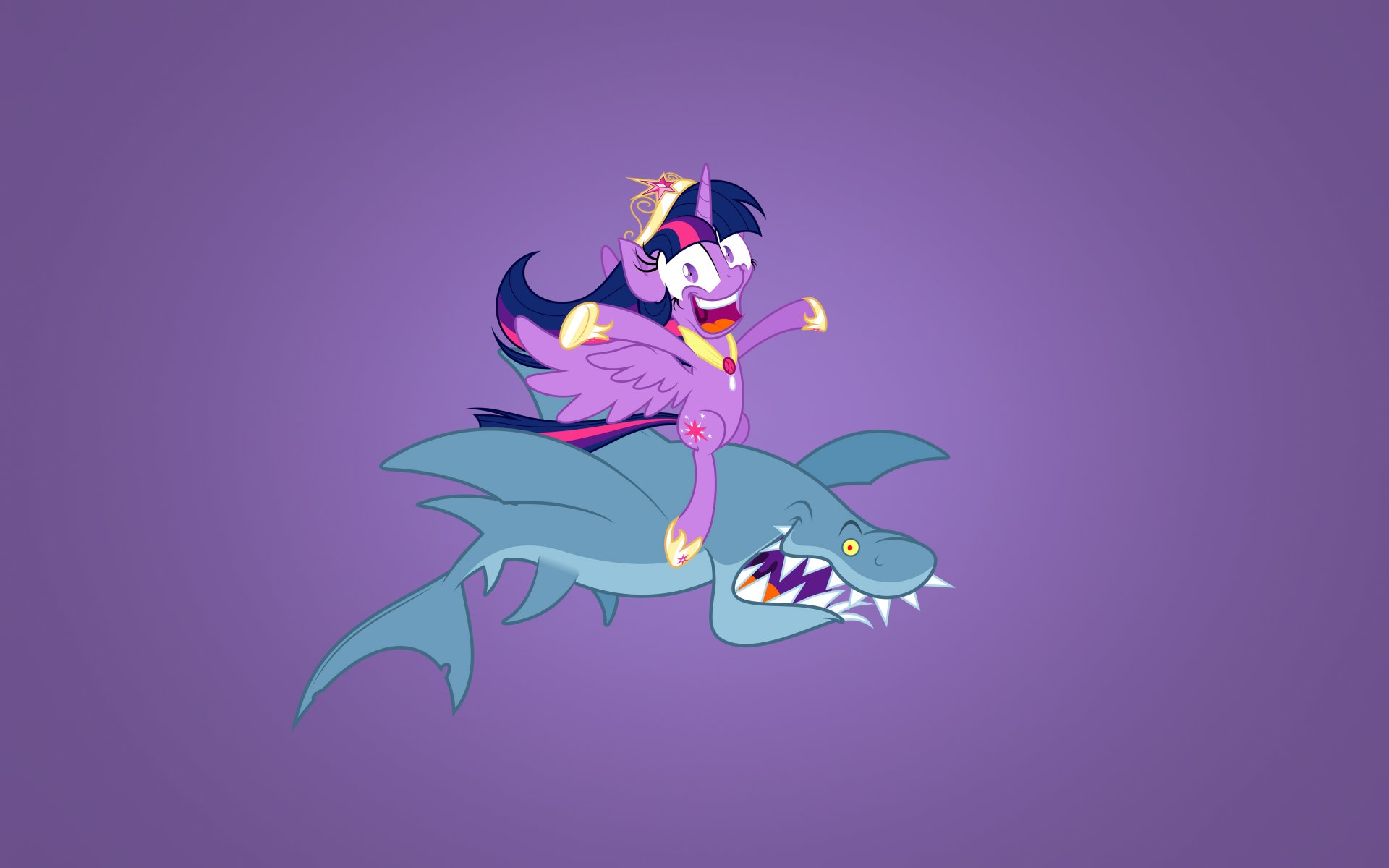 my little pony: friendship is magic my little pony : friendship - it's a miracle shark minimalism