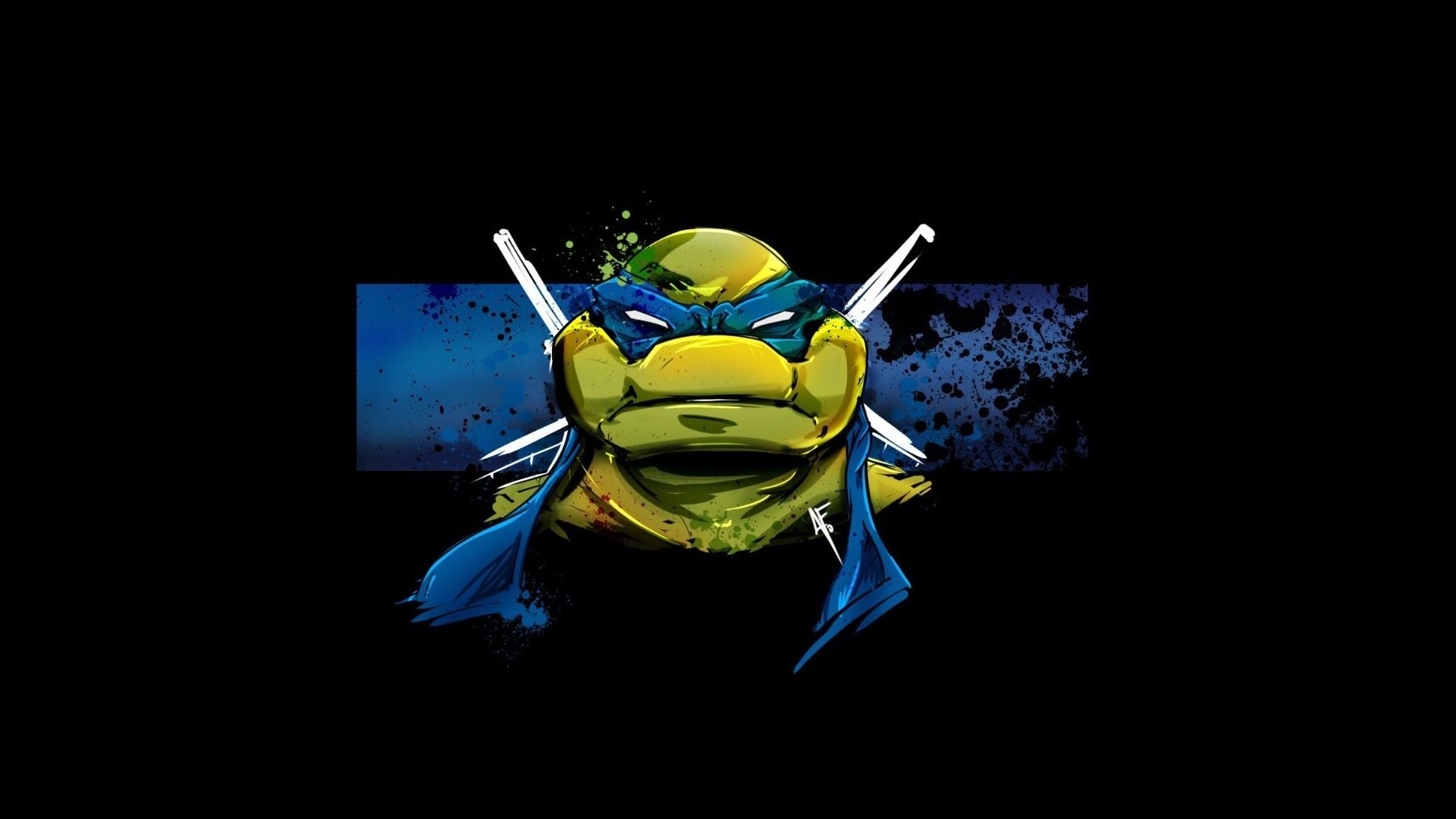 leonardo minimalism ninja turtles teenage mutant ninja turtles