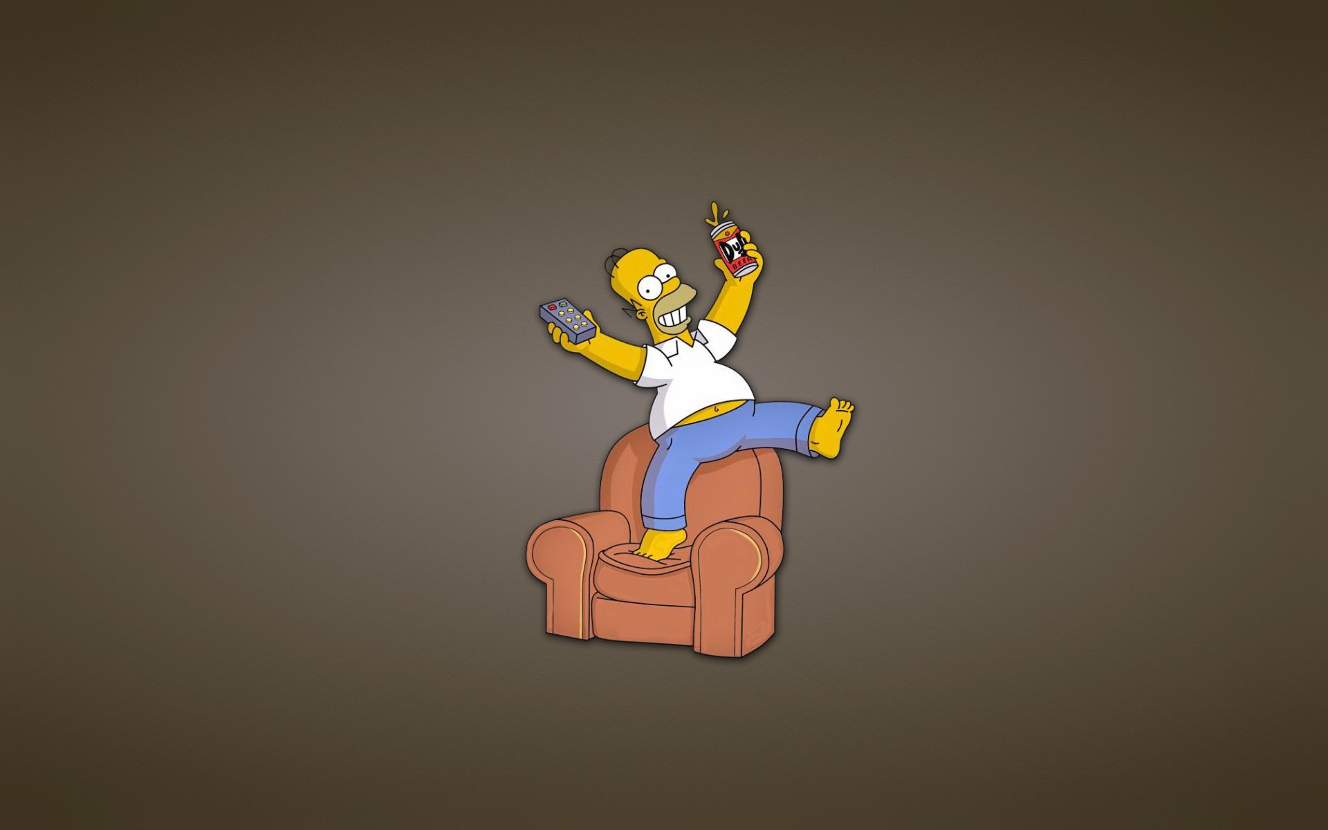 the simpsons of the bank sofa chair remote homer veselukha homer simpson minimalism