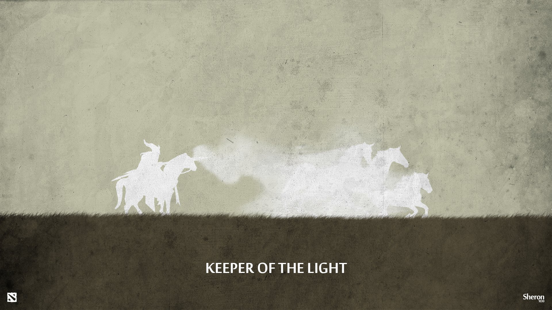 keeper of the light dota 2 valve horse minimalism sheron1030