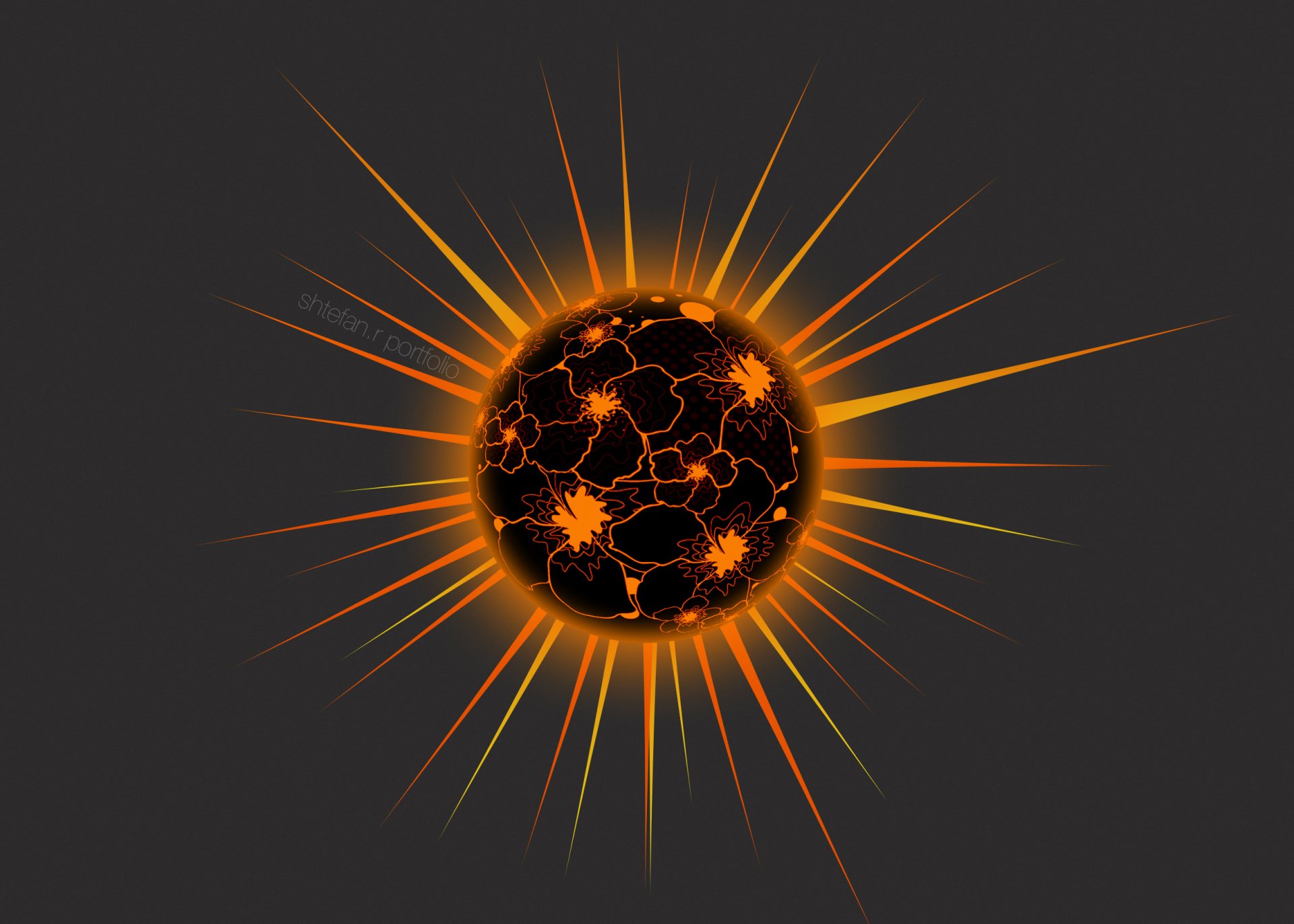 ra god - pa god ra sun designer smile orange happiness i stefan egregor external intention