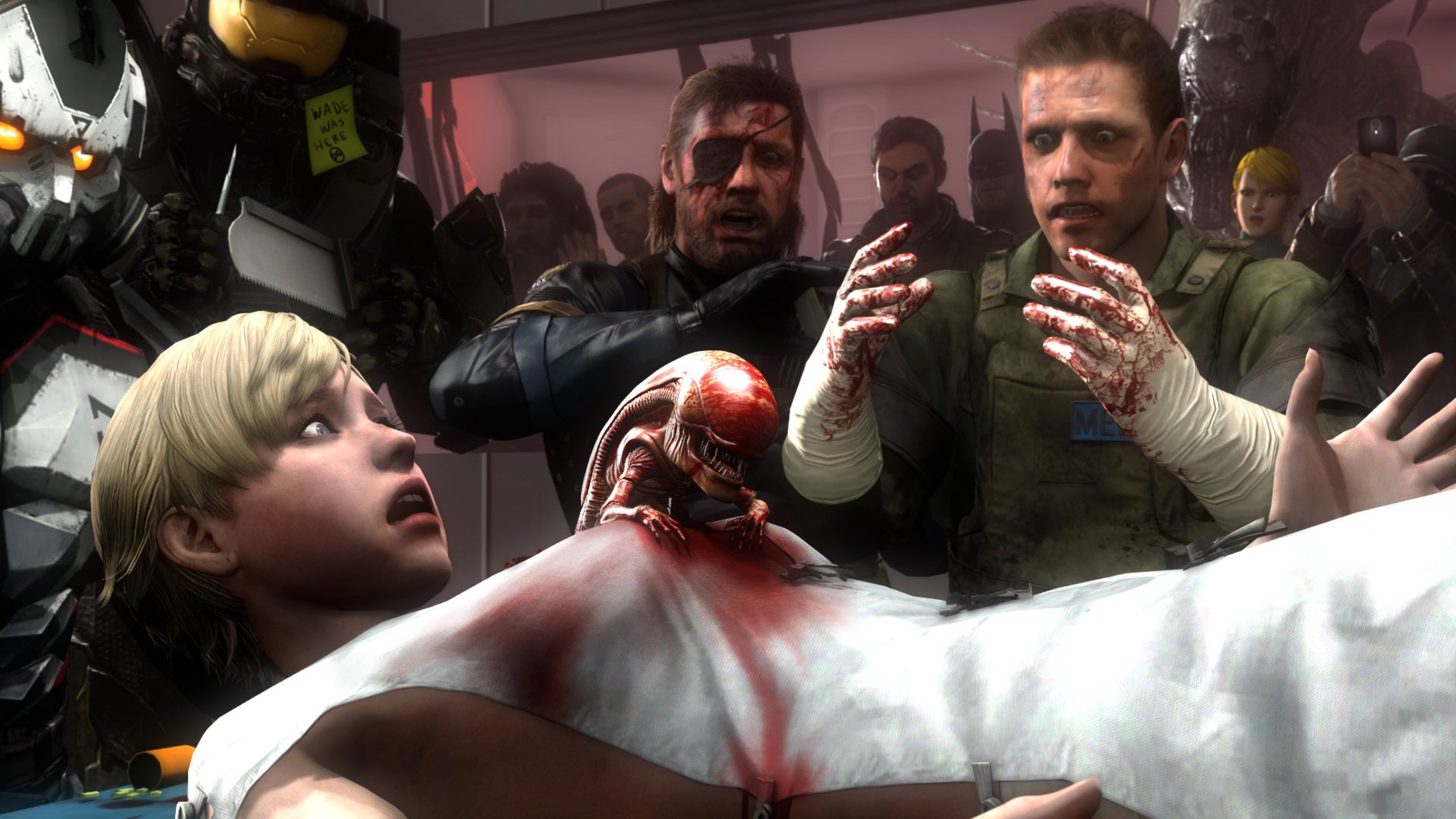 john jack xenomorph chestburster naked snake aliens punished snake venom snake snake helghast killzone master chief halo batmam sarah kerrigan starcraft aiden pearce watch dogs samus aran metroid bloo