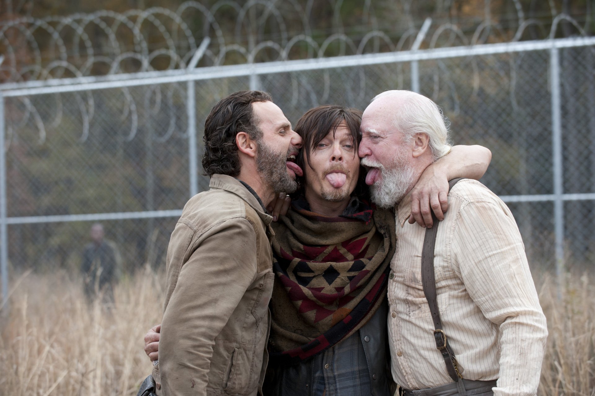 andrew lincoln norman reedus scott wilson languages mood the walking dead