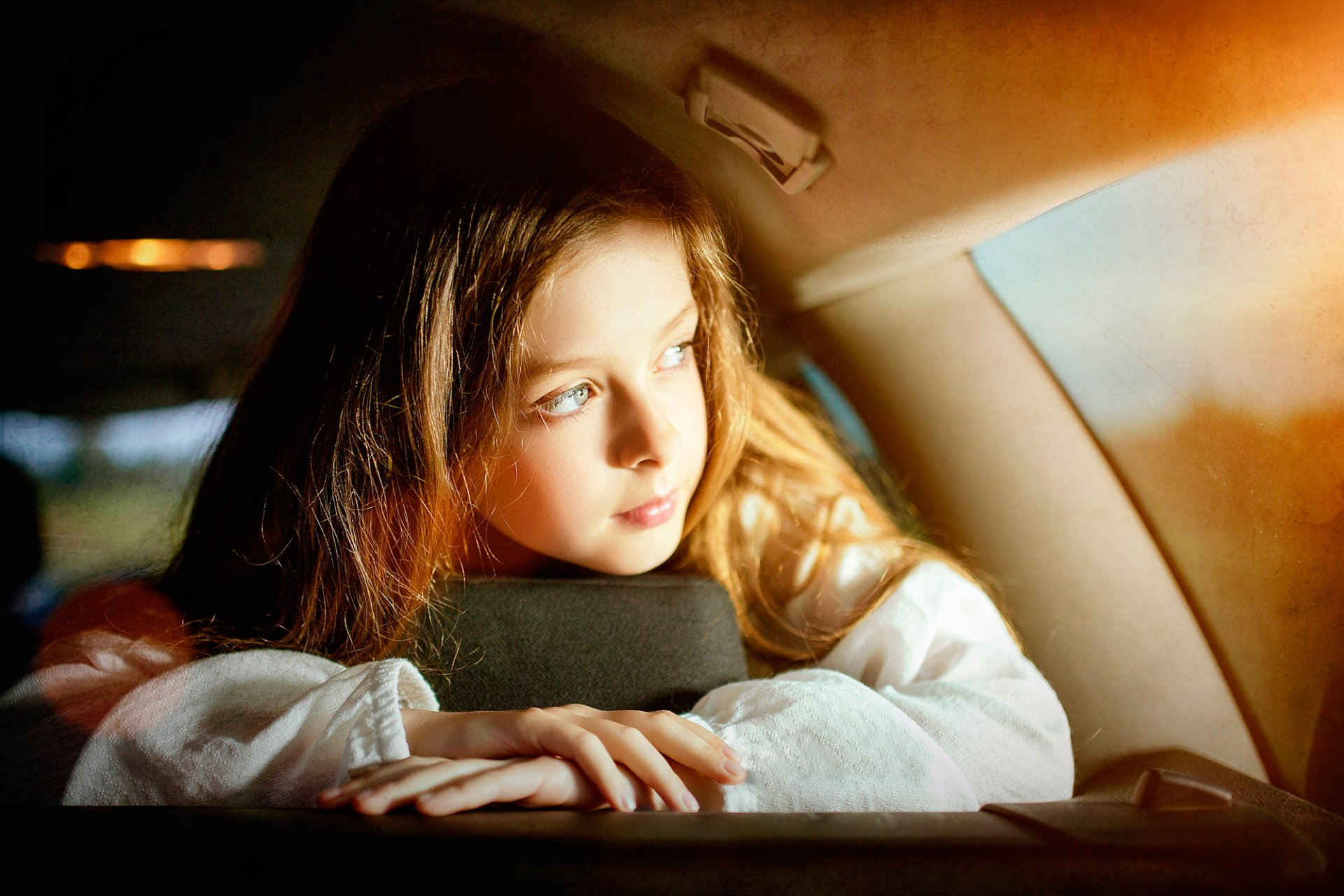 a look into the future girl view serg piltnik