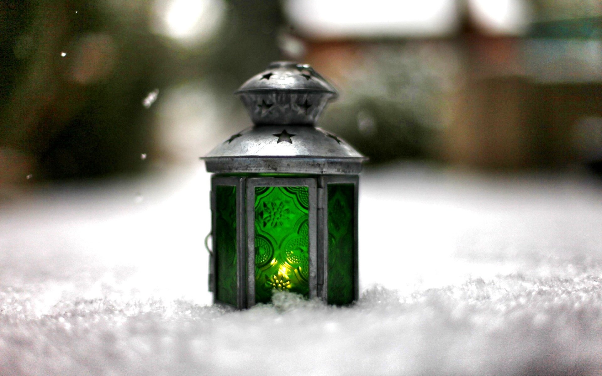 mood light fire green snow winter blur bokeh background wallpaper widescreen full screen hd wallpapers fullscreen