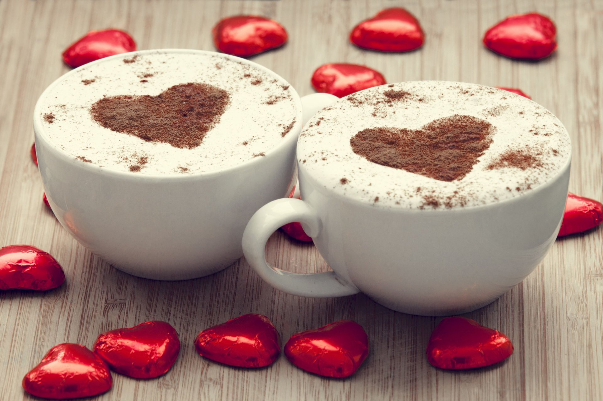 mood coffee cappuccino picture heart mug mugs cup chocolate foil red background wallpaper widescreen full screen hd wallpapers fullscreen