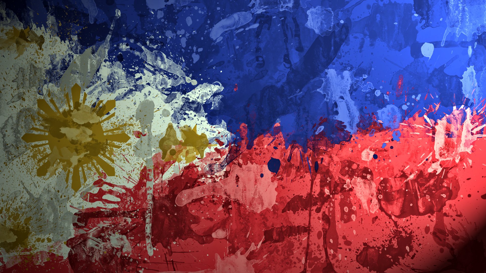 republic of the philippines republika ng pilipinas flag paint