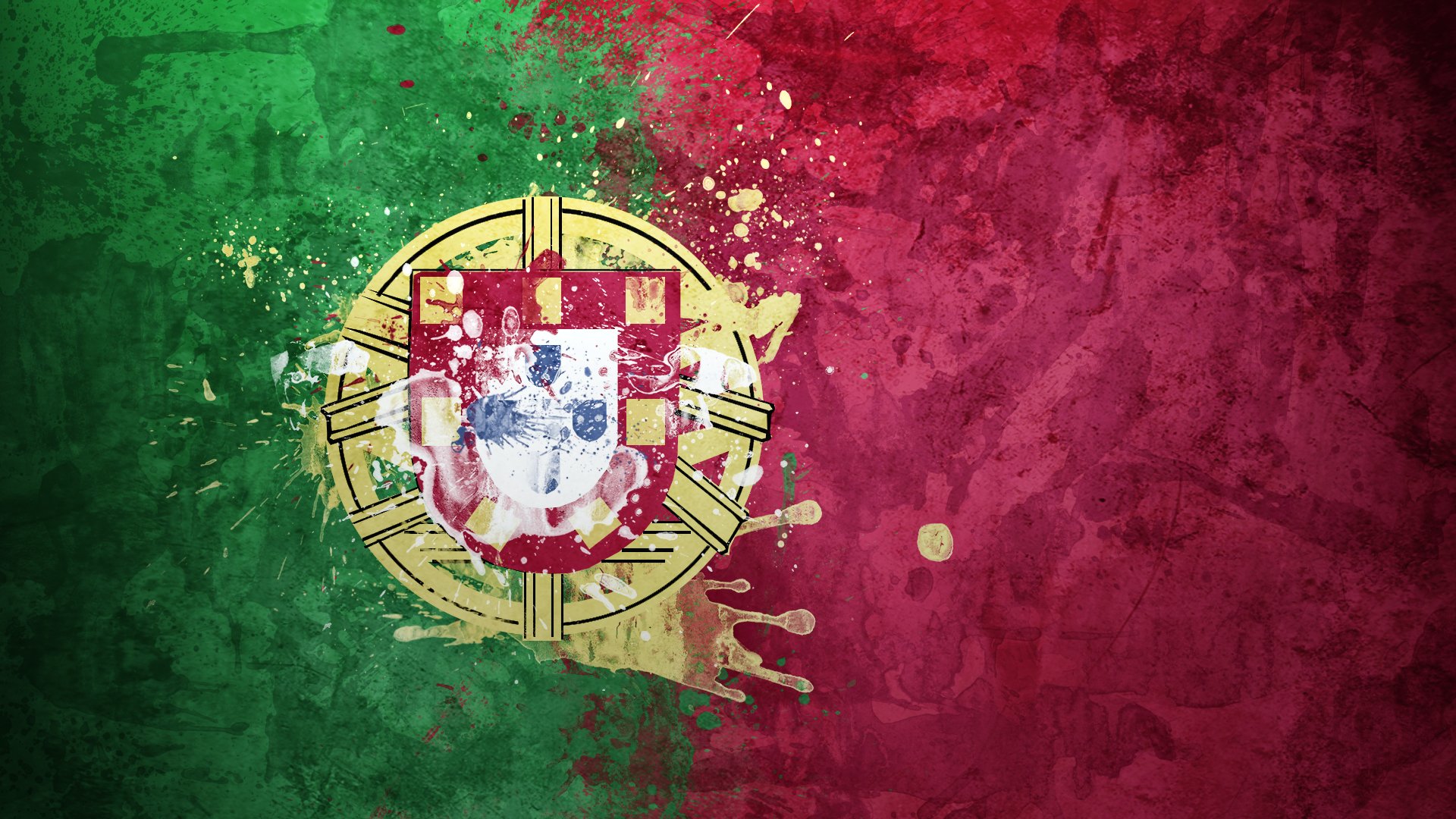 portugal flag coat of arms the portuguese republic república portuguesa paint