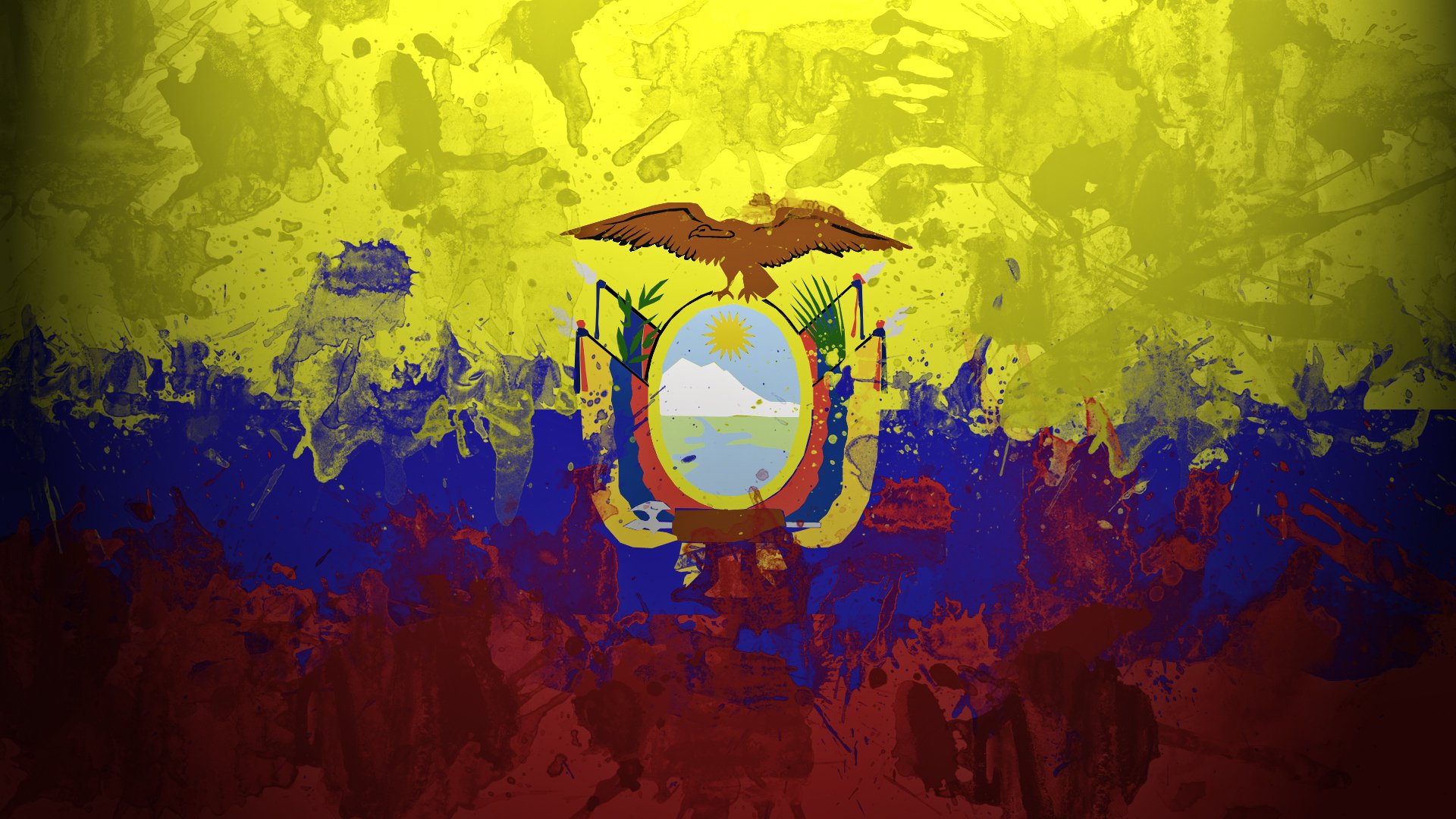 ecuador republic of ecuador república del ecuador ikwadur republika flag paint