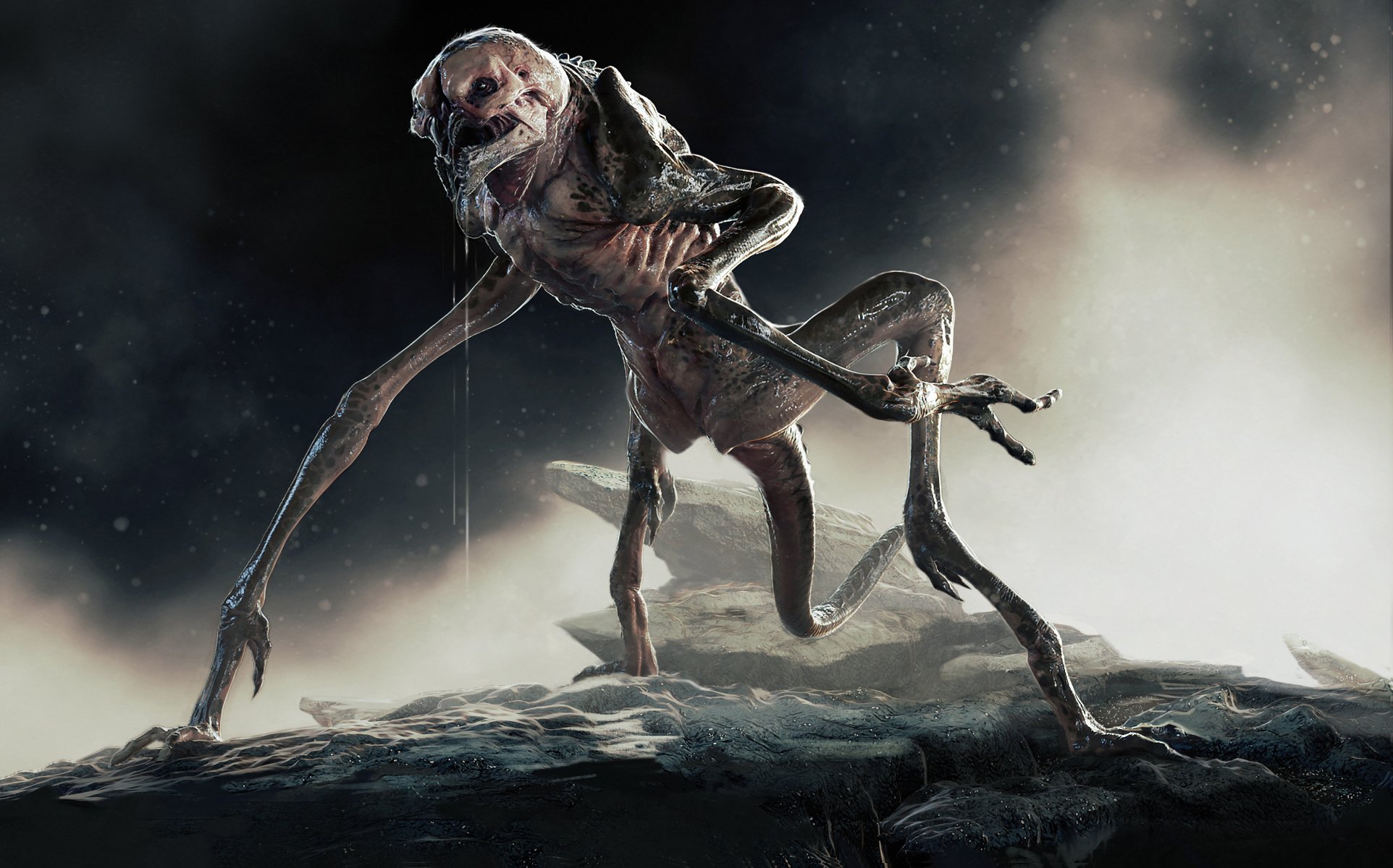 jsmarantz alien rock grubber feet tail stranger