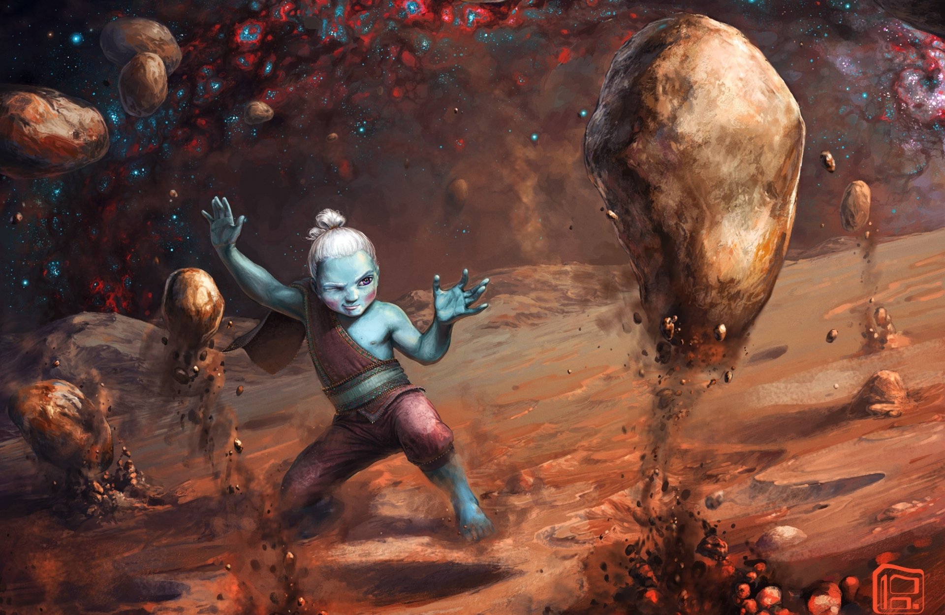 art boys planet stones star surface cobbles