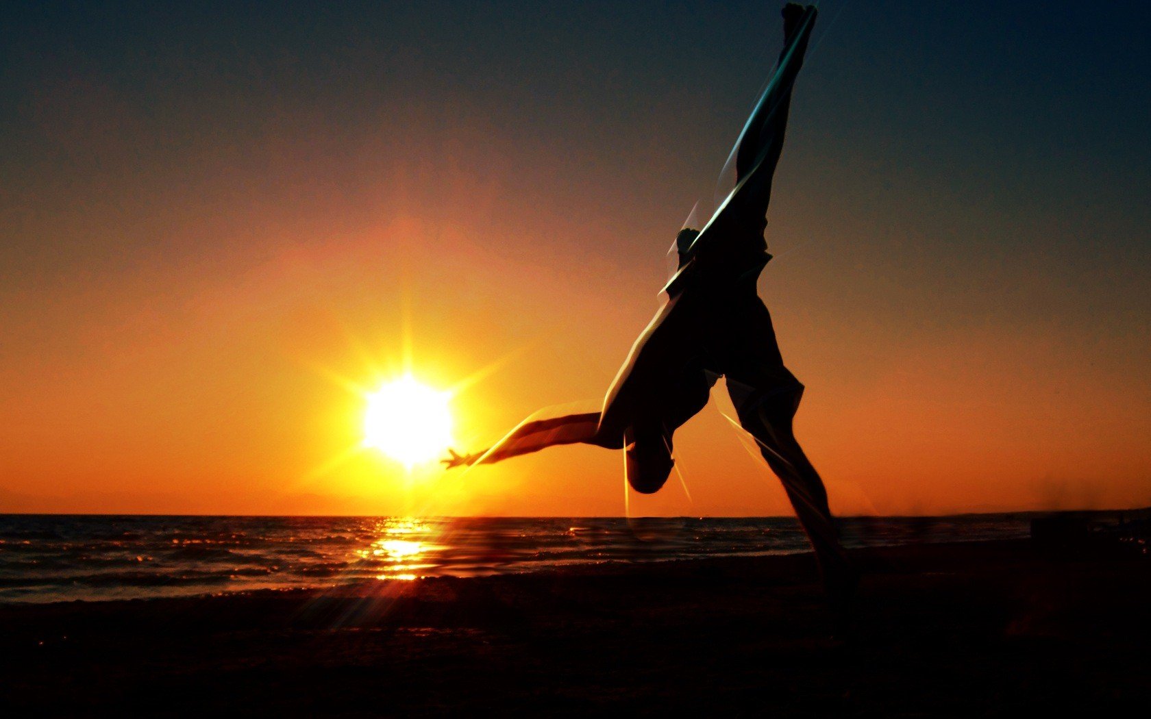 nature sunset sun gymnastics wallpapers