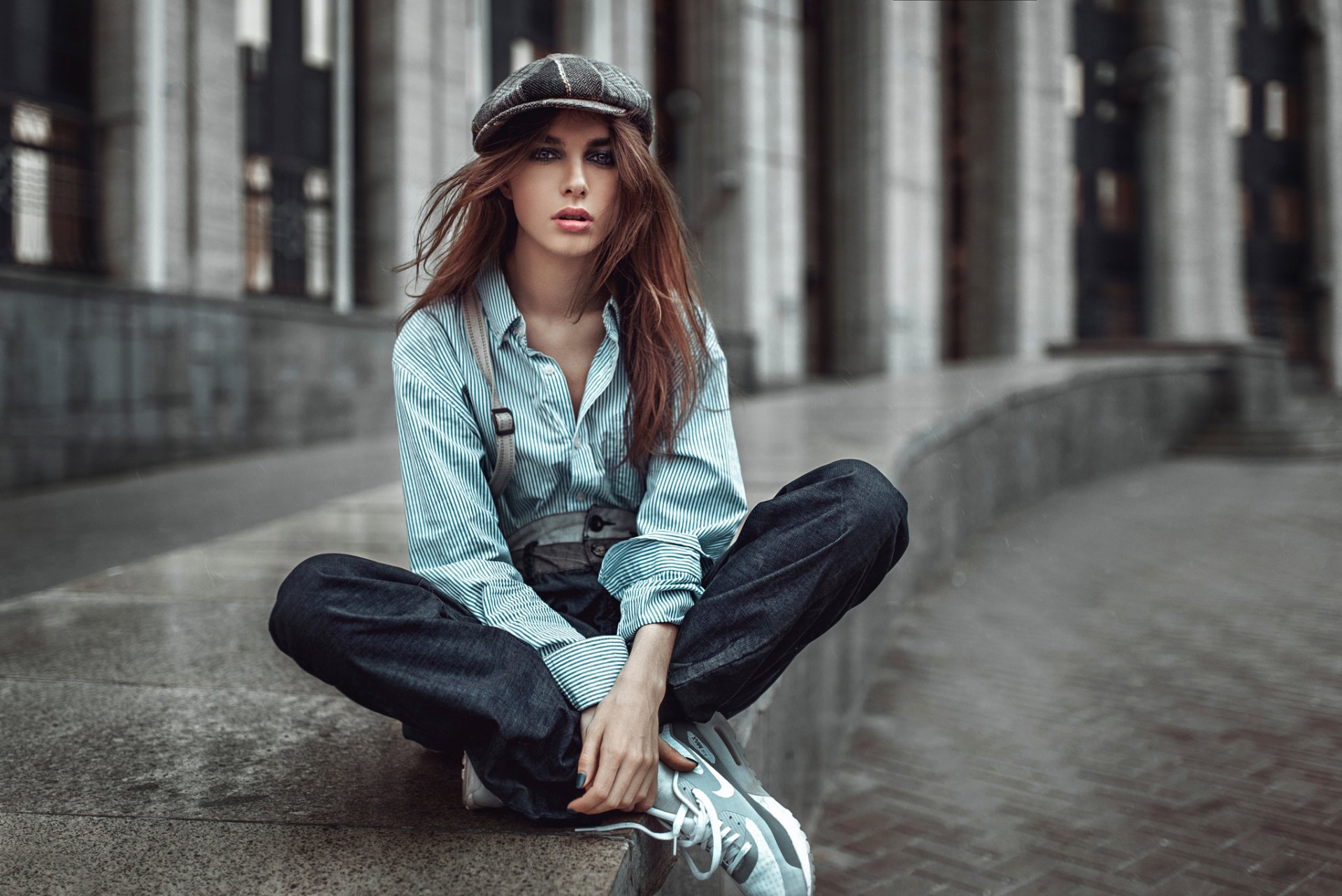 vagrant vetch victoria vishnevskaya cap jacket make-up russia george chernyad'ev