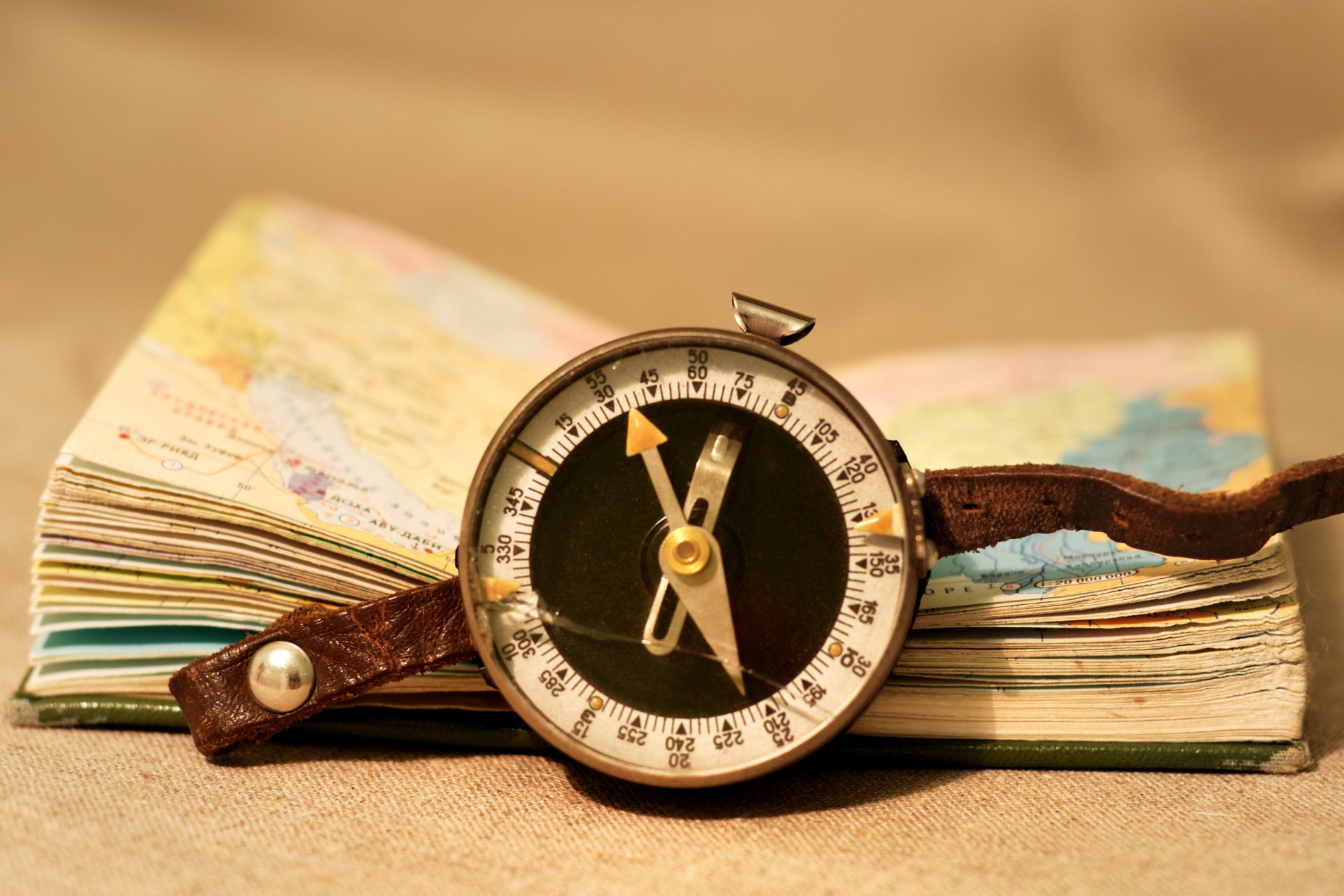 style vintage compass pocket atlas leather book pages background wallpaper wallpapers