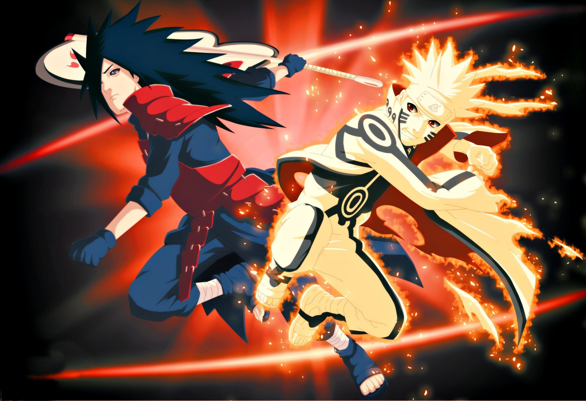 naruto shippuden naruto vs madara uchiha madara uzumaki naruto uchiha naruto edo tensei kyuubi mode fight magekyou sharingan rinegan kinjutsu vs anime manga game cloak hitayate logo konohagakure no sa