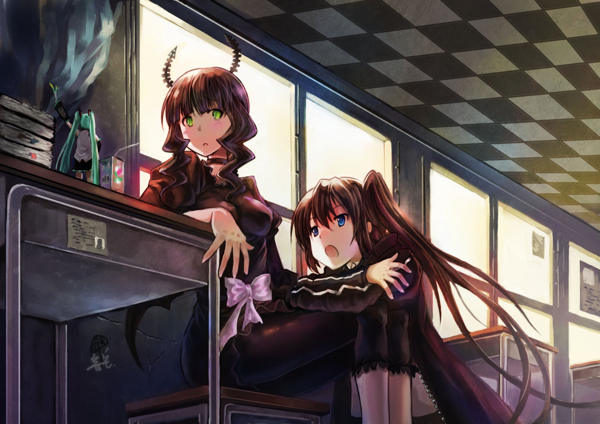 art oto taku anime black rock shooter dead master girls mato kuro takanashi yomi vocaloid hatsune miku figures