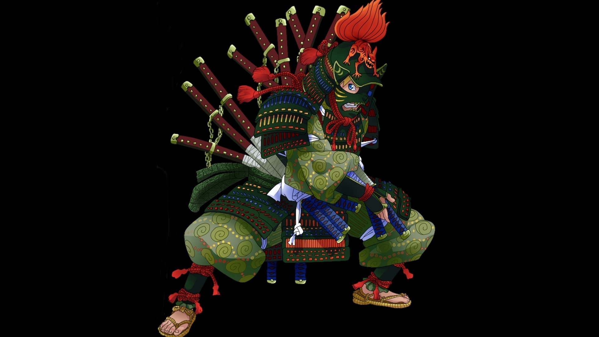 naruto shippuden naruto uzumaki samurai uzumaki naruto sword katana japanese armour kyuubi fox. kurama kurama no yoko anime manga game fox demon of nine tails hero of konoha naruto manga 616