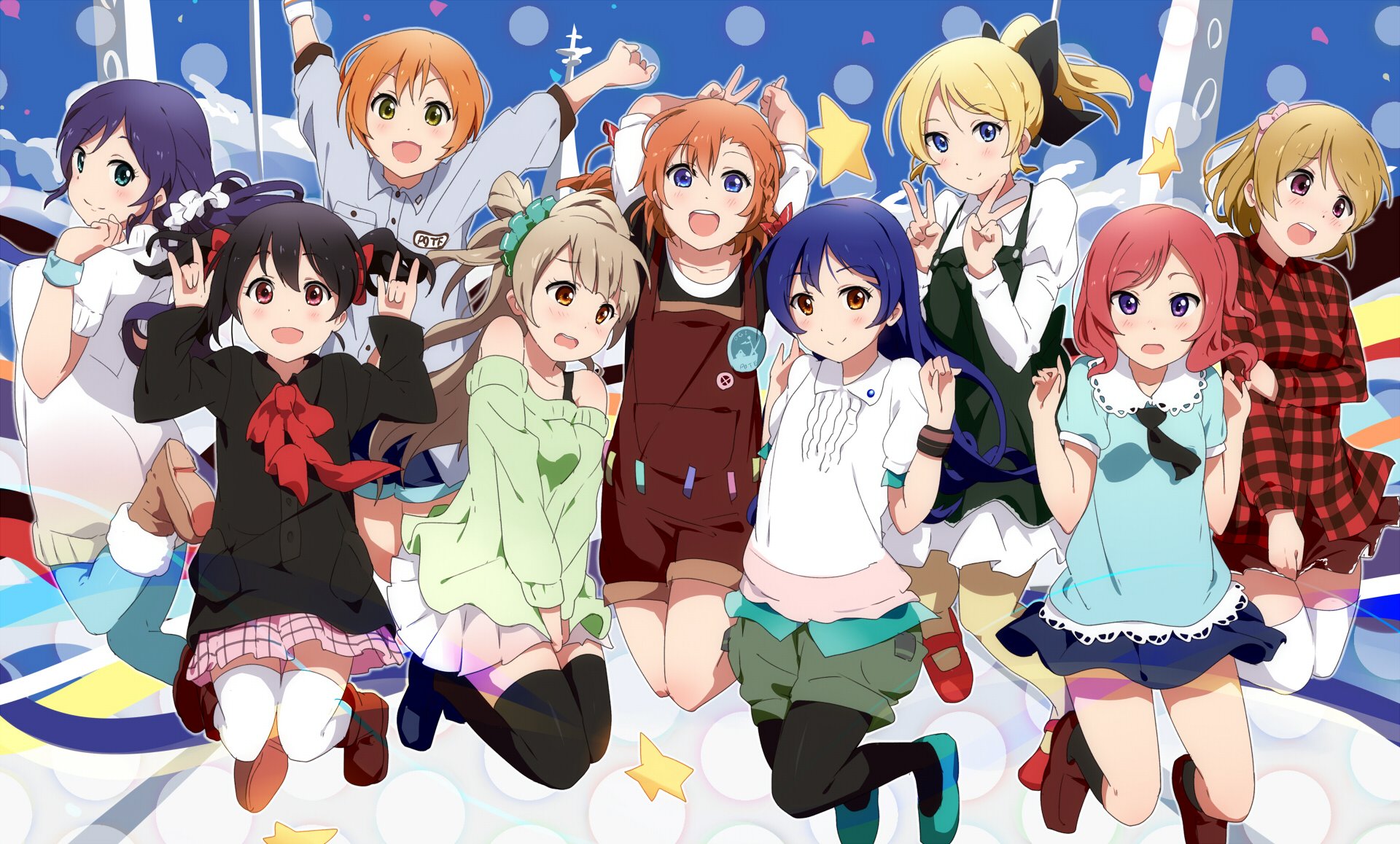 love live! school idol project yazawa nico nishikino maki minami kotori kousaka honoka sonoda umi hoshizora rin koizumi hanayo toujou nozomi ogipote