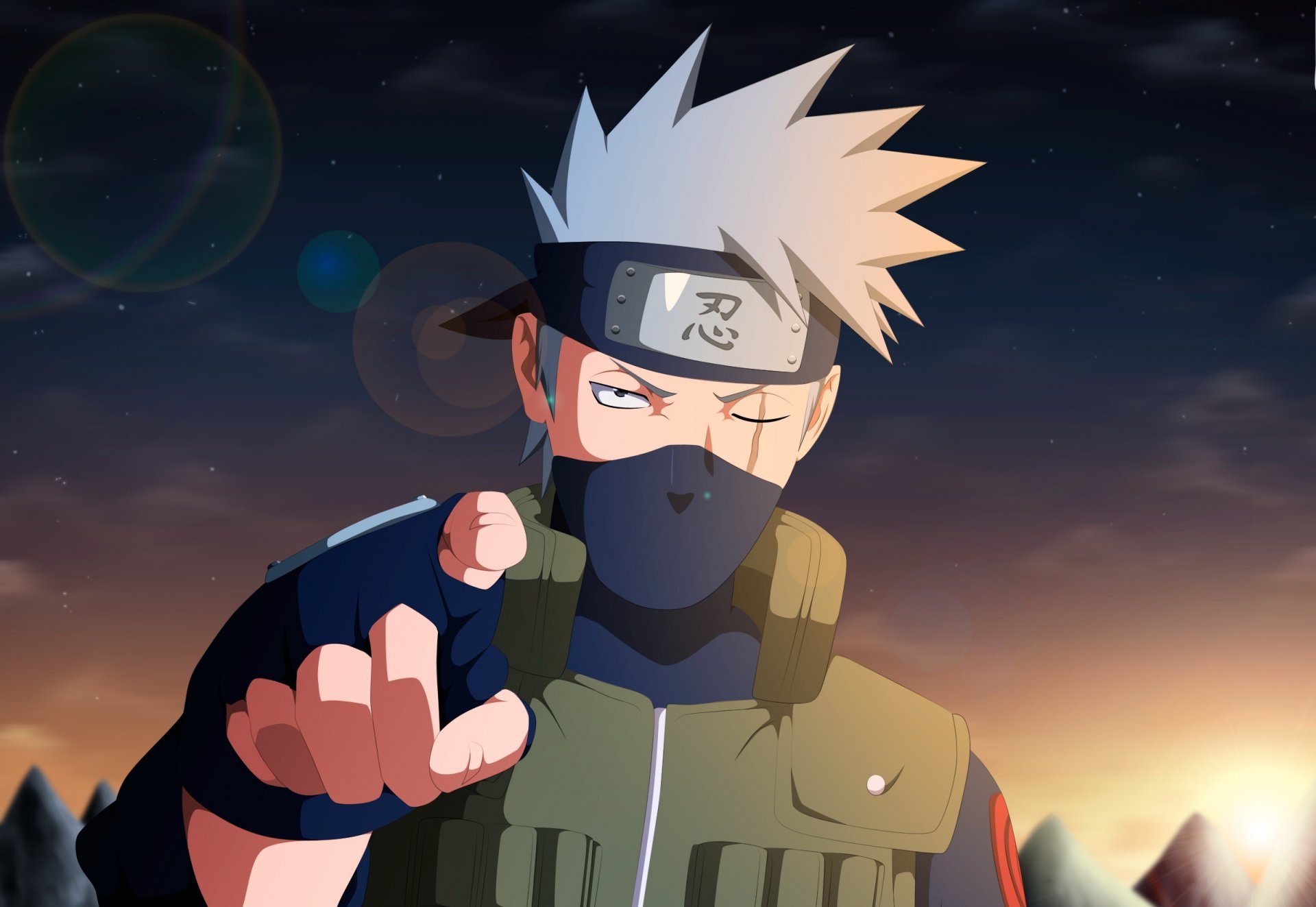 naruto shippuden naruto kakashi hatake jounin ninja war scar hitayate symbol of the alliance shinobi shinobi ninja pointing angrily 4th ninja war vest shinobi war war anime manga hatake kakashi
