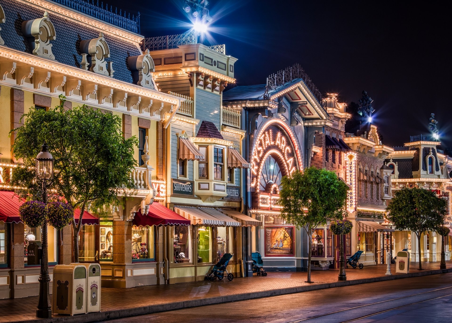 main street usa disneyland anaheim california street