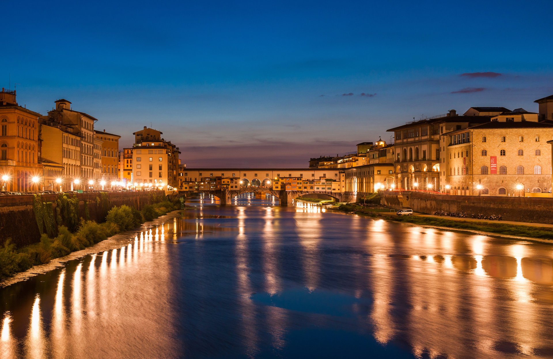 night venice beautiful italy river buildings lights sky clouds city ponte vecchio at dusk florence italy beautiful ocean sea town
