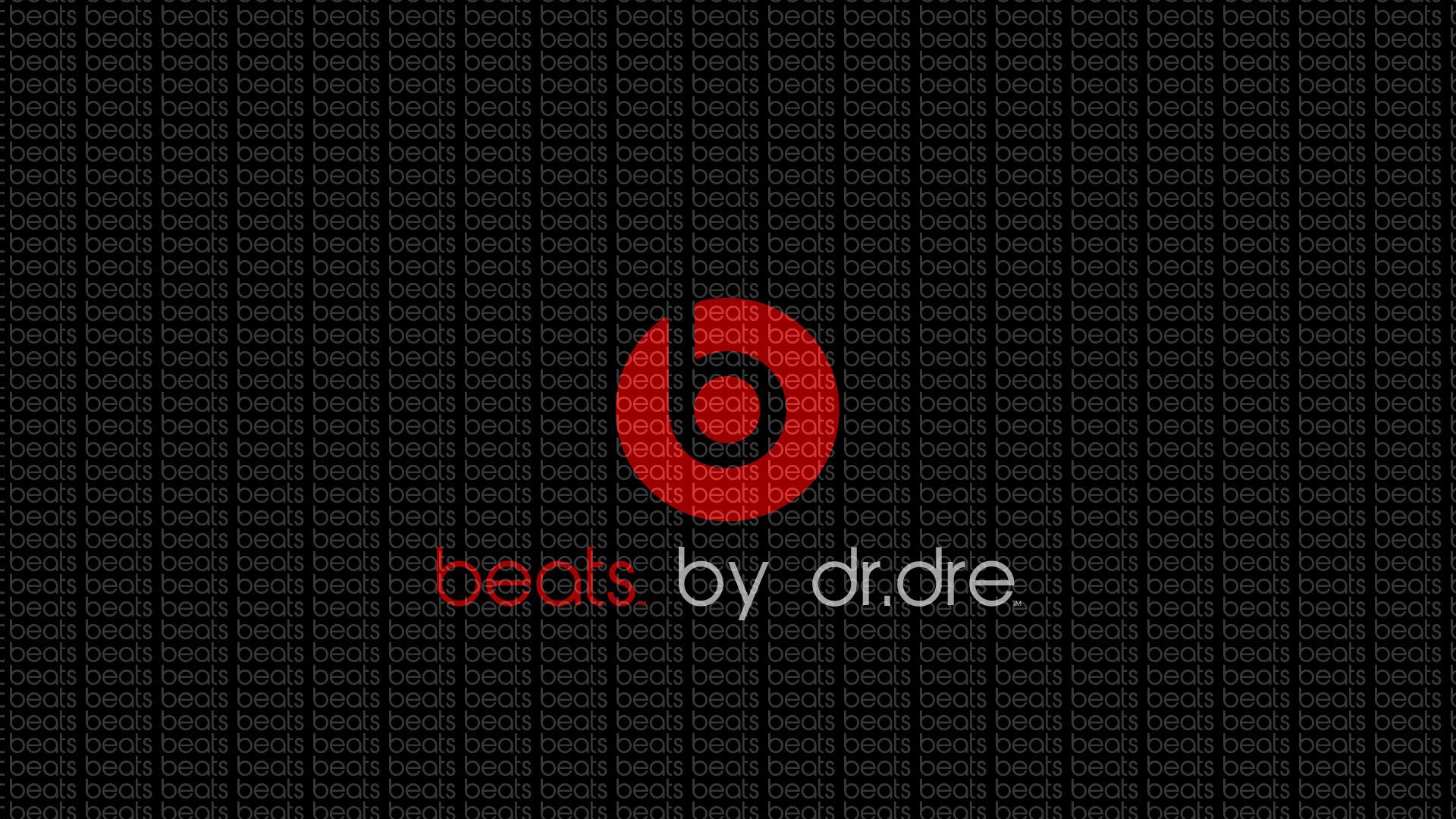 Logo of headphones and speakers Beats By Dr. Dre