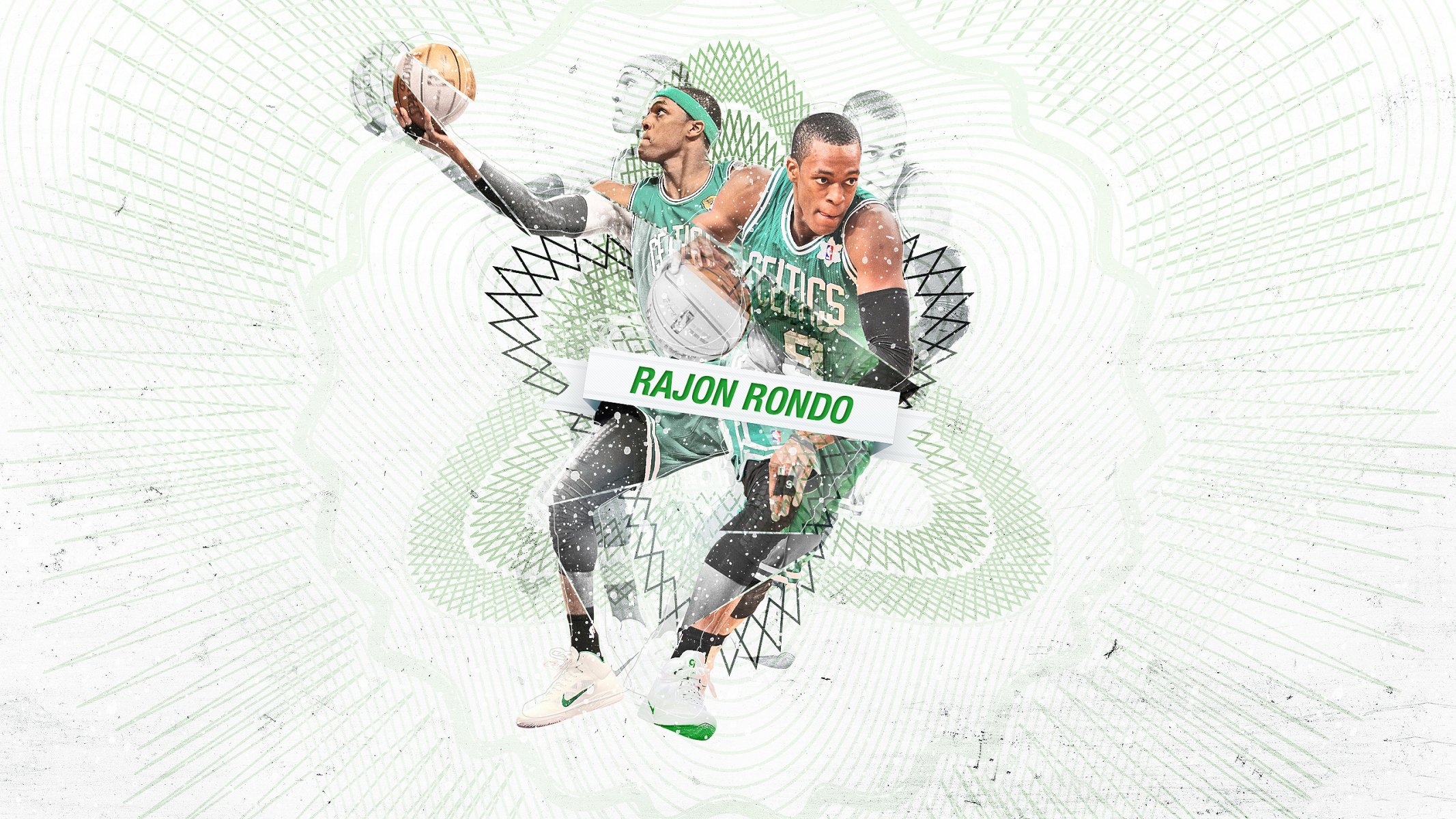 rajon rondo boston celtics basketball sports nba
