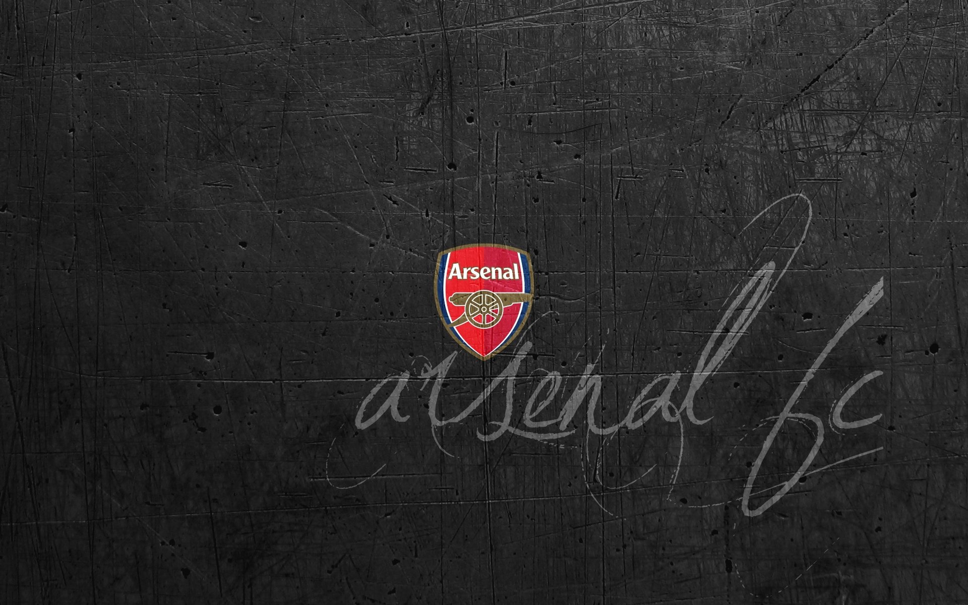 arsenal football club the gunners gunners emblem logo inscription background