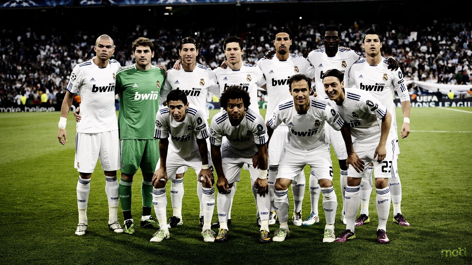 real madrid team santiago bernabeu champions league