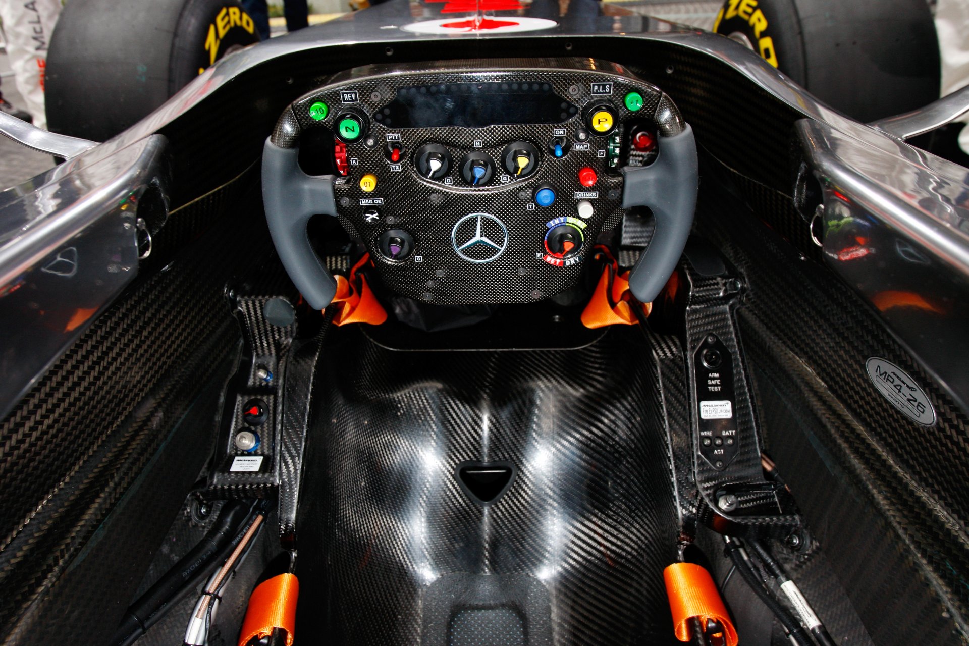 steering wheel car formula 1 mercedes mclaren