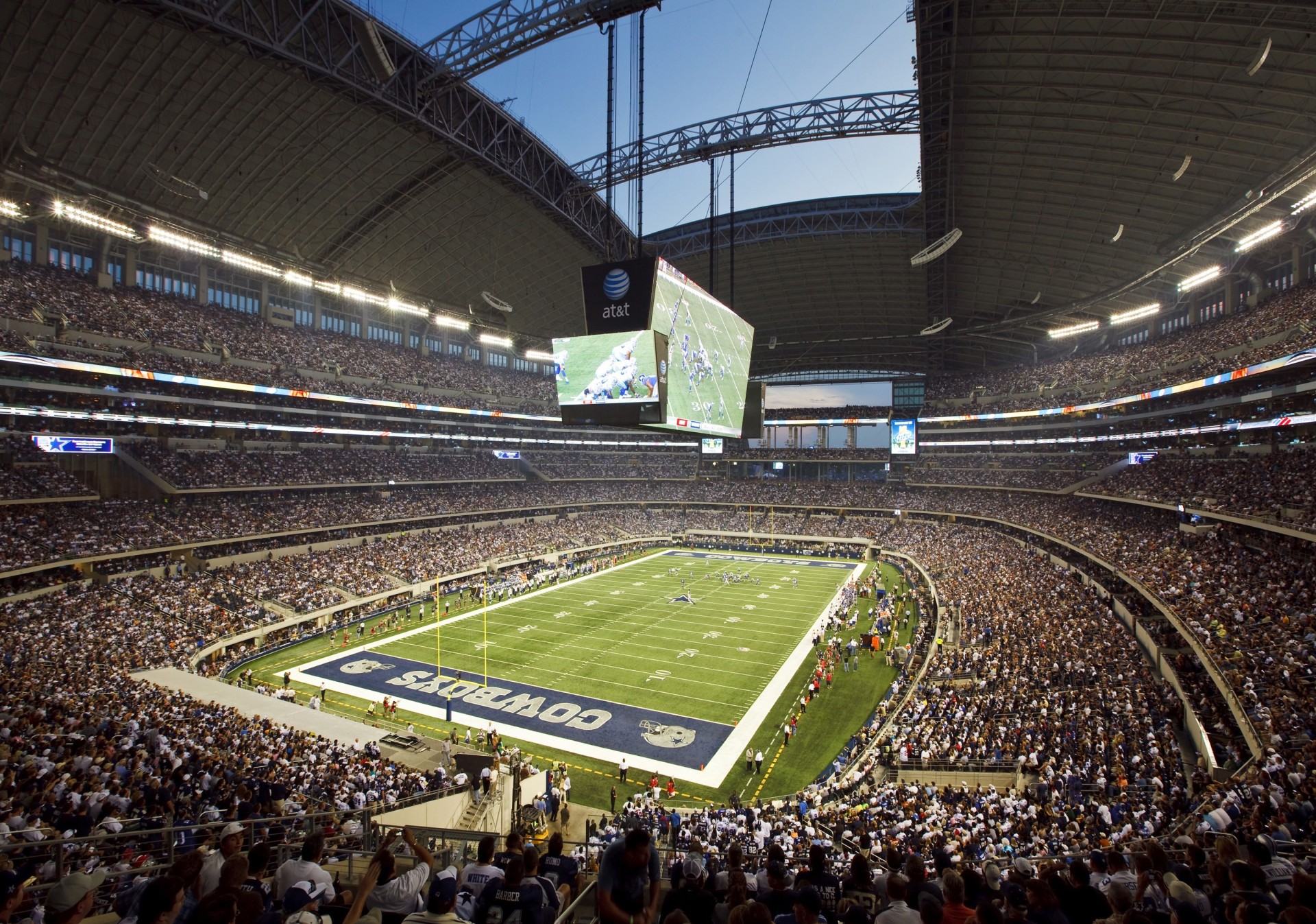 viewers cowboys texas stadium dallas fans football