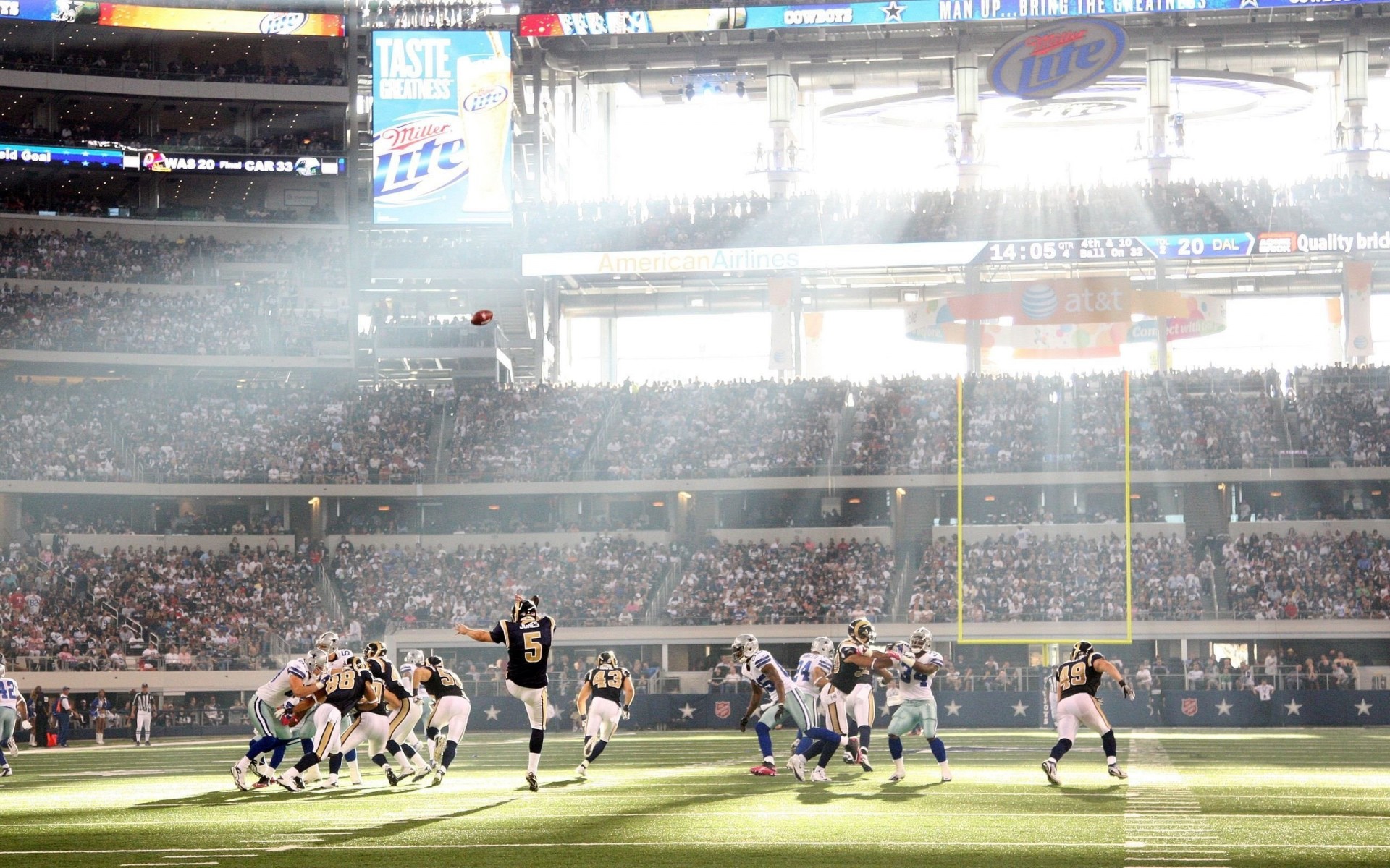 stadium sports team soccer football american